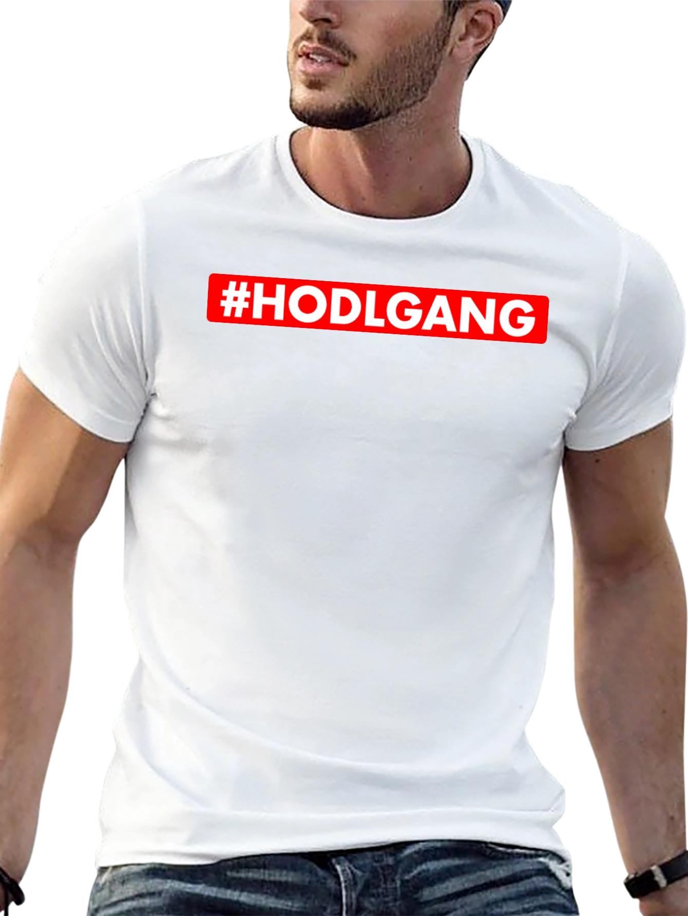 HODLGANG Black T-Shirt - Crypto Investor Apparel