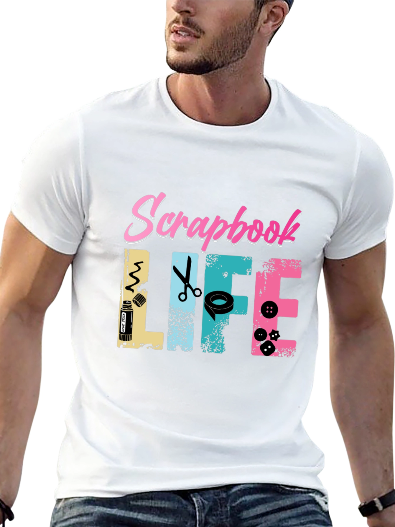 Scrapbook Life Graphic Tee - Hobby Enthusiast Shirt