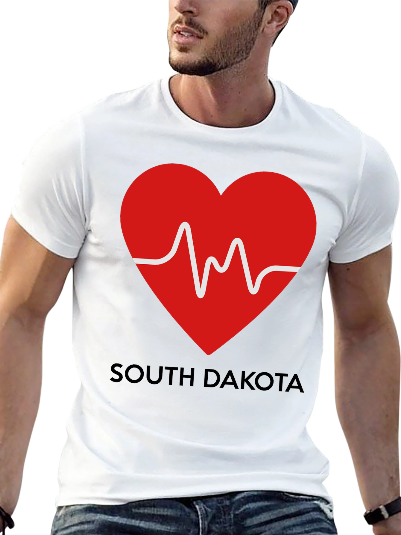 South Dakota Heartbeat T-Shirt
