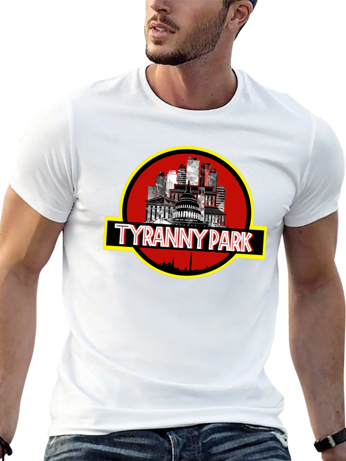 Tyranny Park Graphic T-Shirt - Political Statement Tee