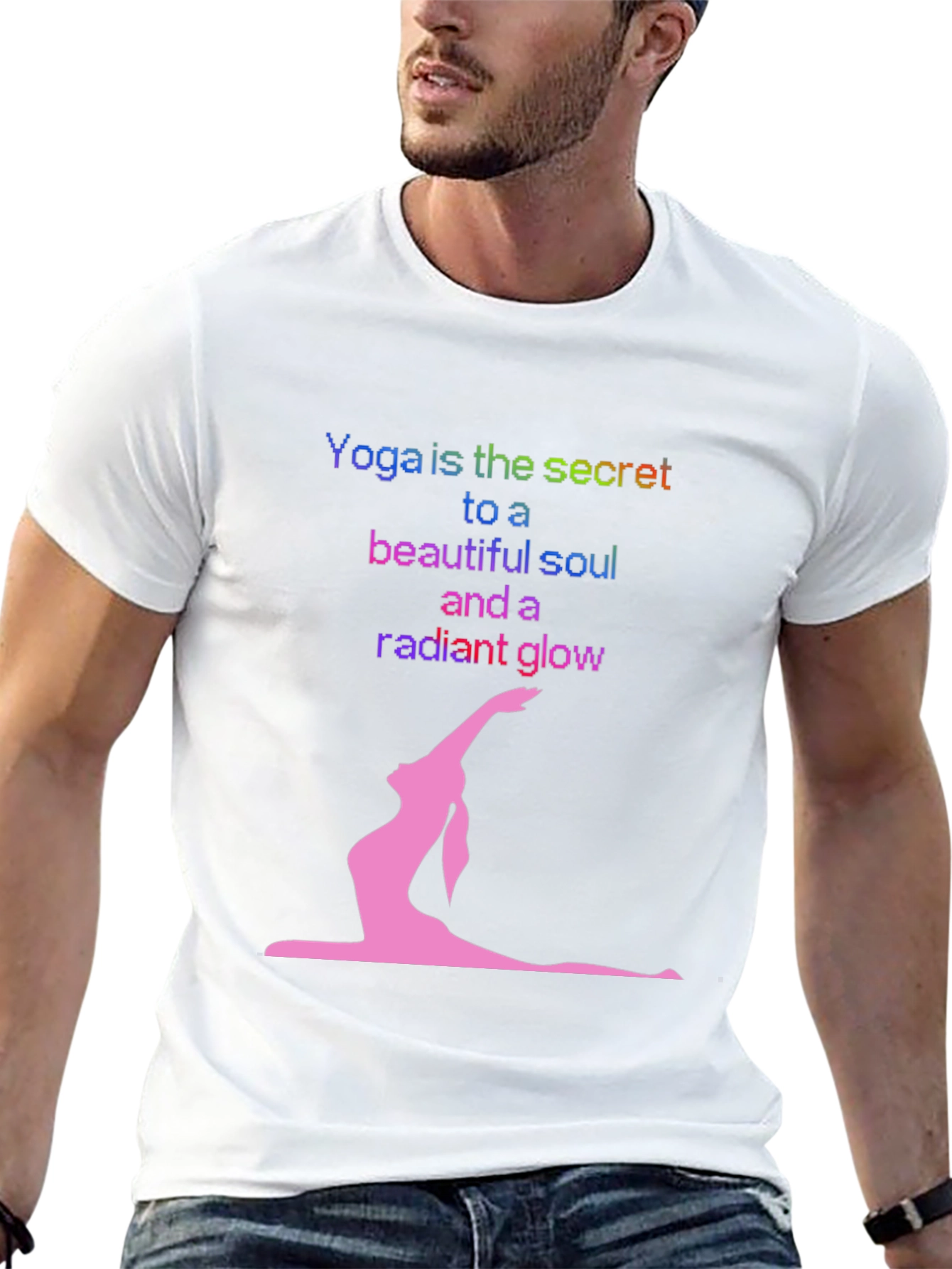 Yoga Secret Black T-Shirt