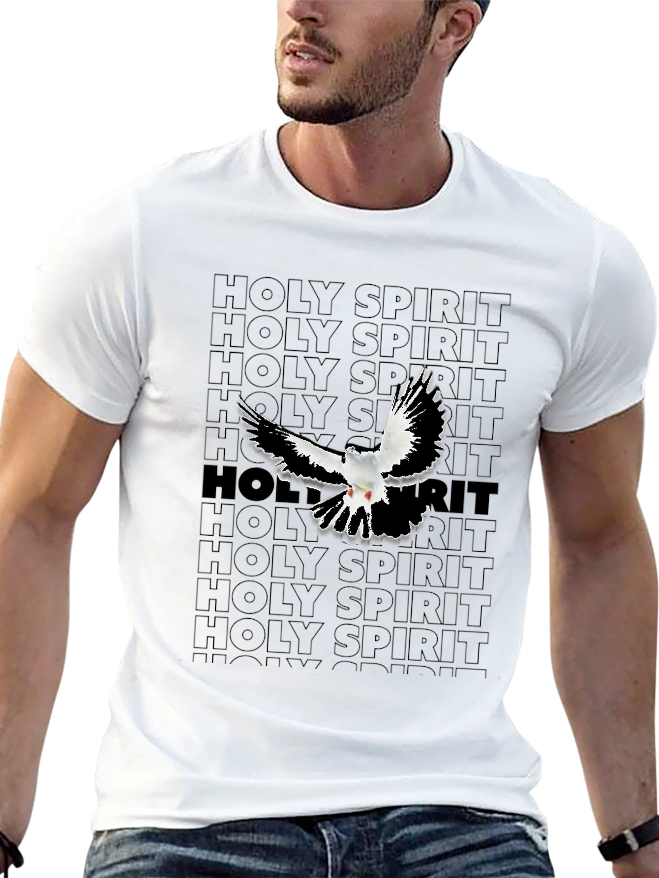 Holy Spirit Dove Graphic T-Shirt