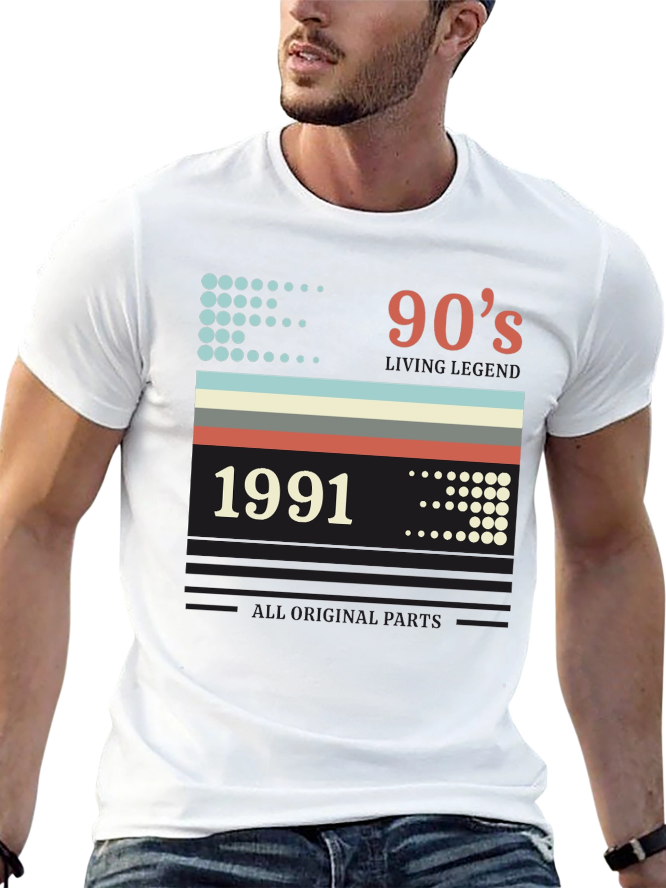 90s Living Legend 1991 Graphic Tee