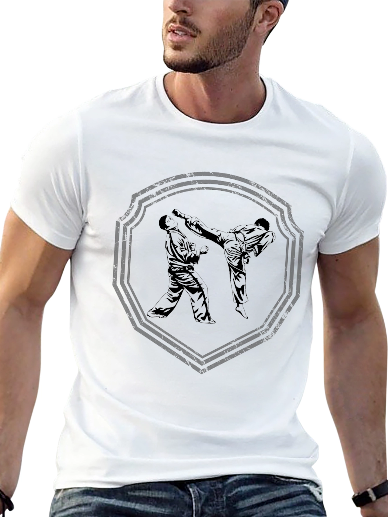 Martial Arts Black Tee