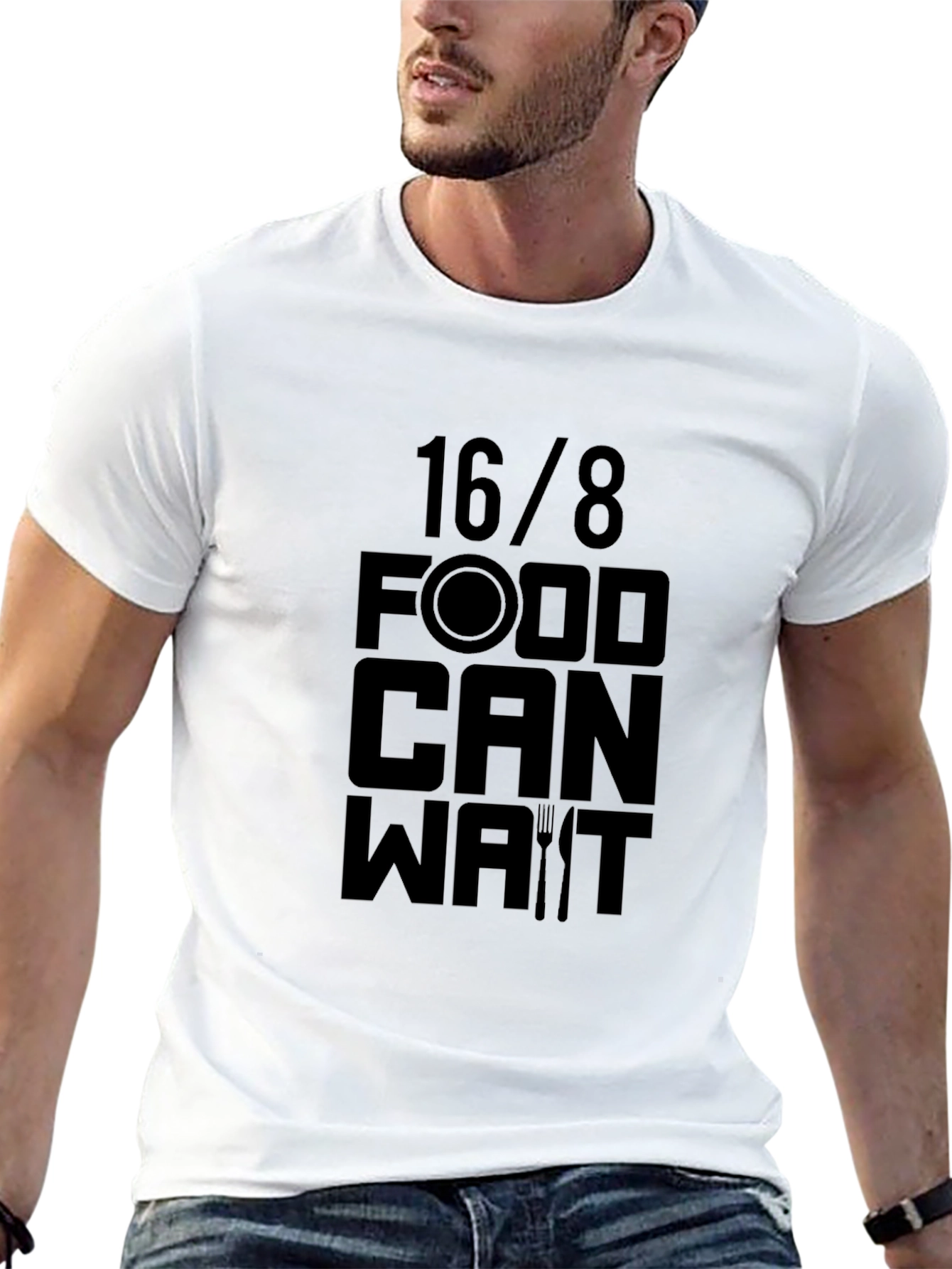 Intermittent Fasting 16/8 Food Can Wait T-Shirt