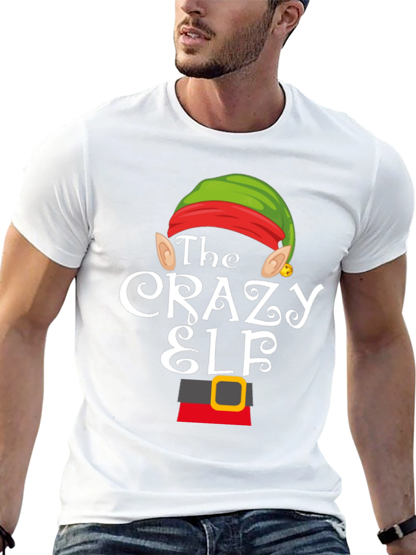 The Crazy Elf Christmas T-Shirt