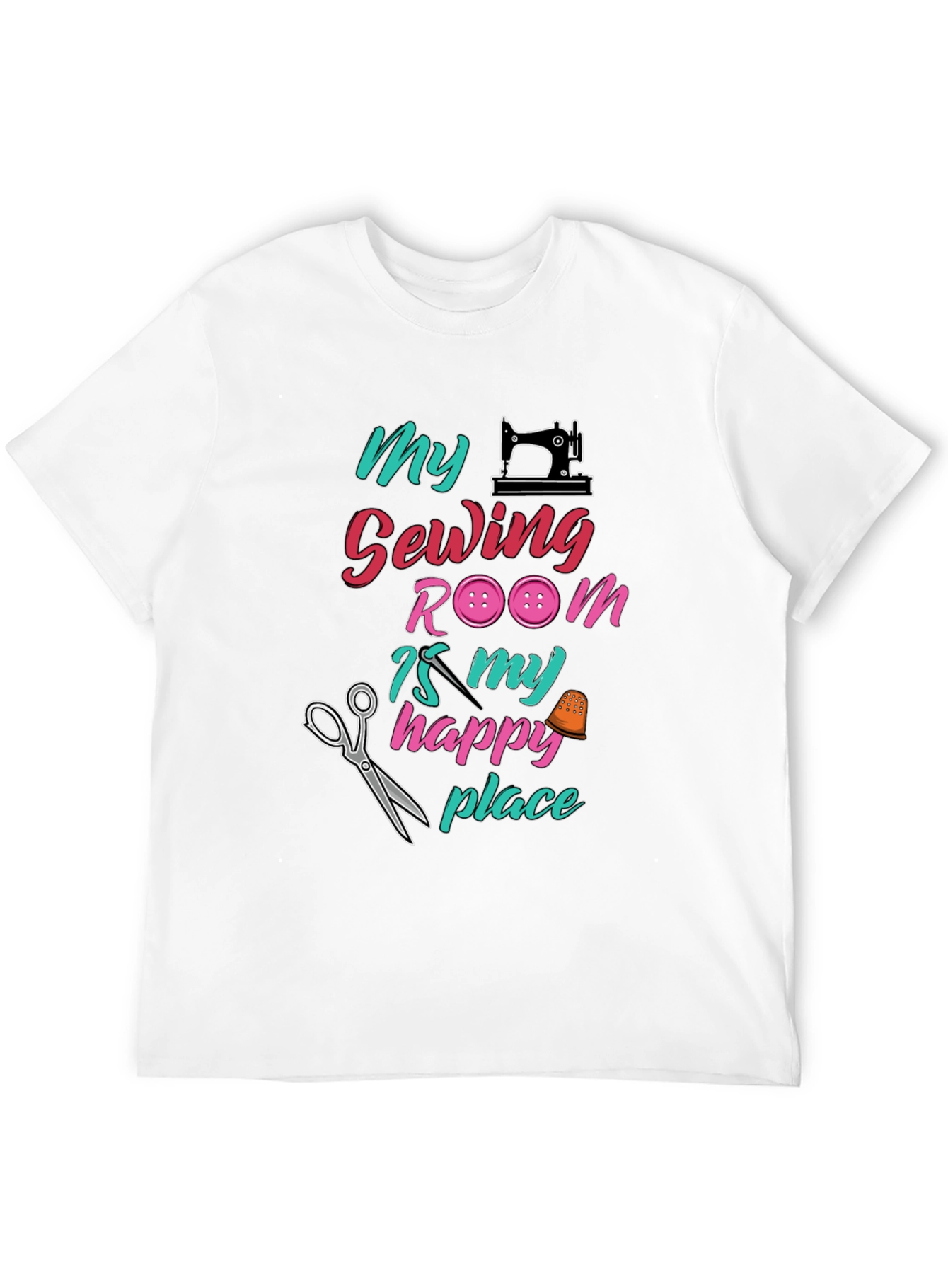 Sewing Room Happy Place Graphic Tee