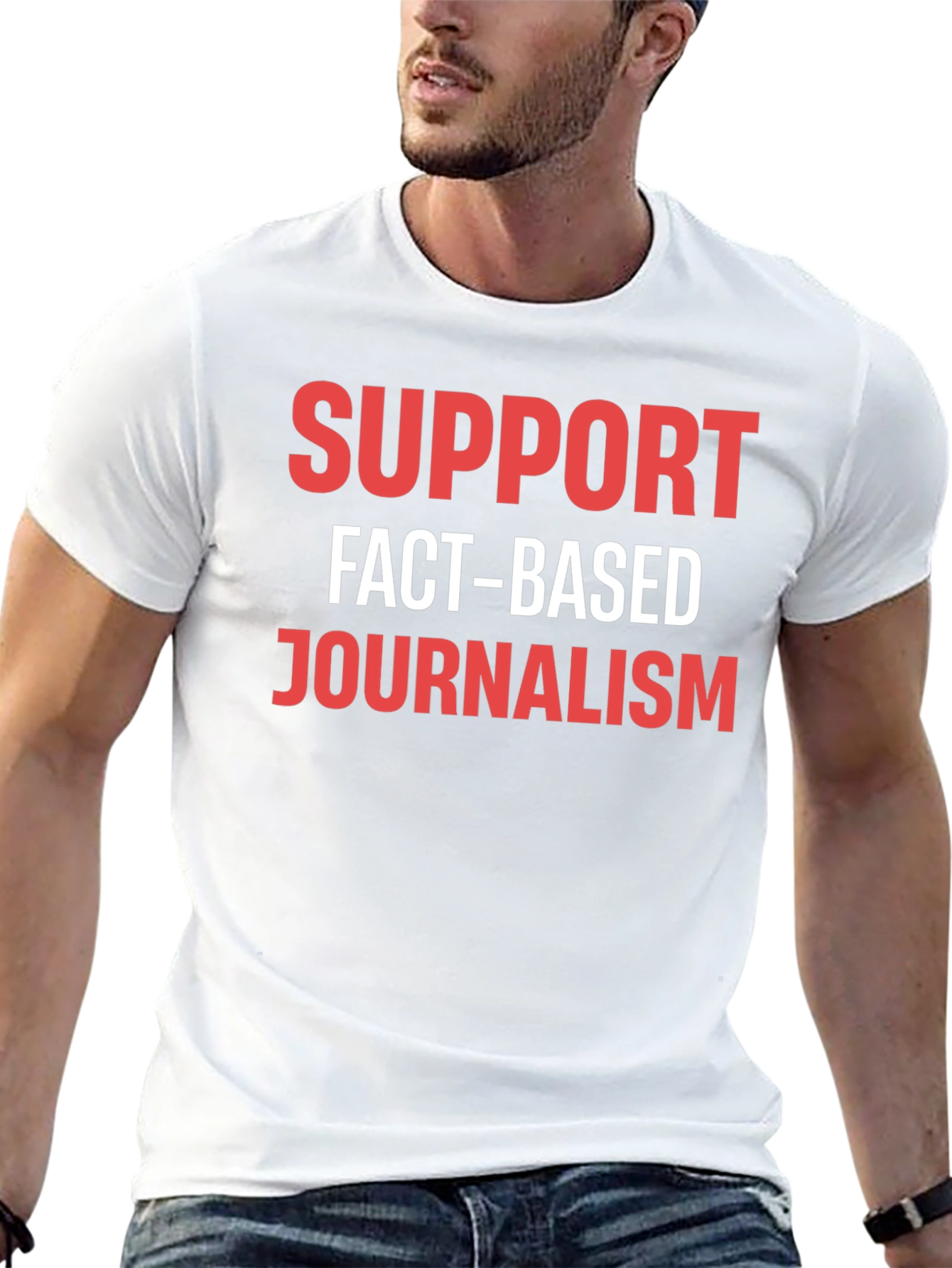 Support Fact-Based Journalism T-Shirt