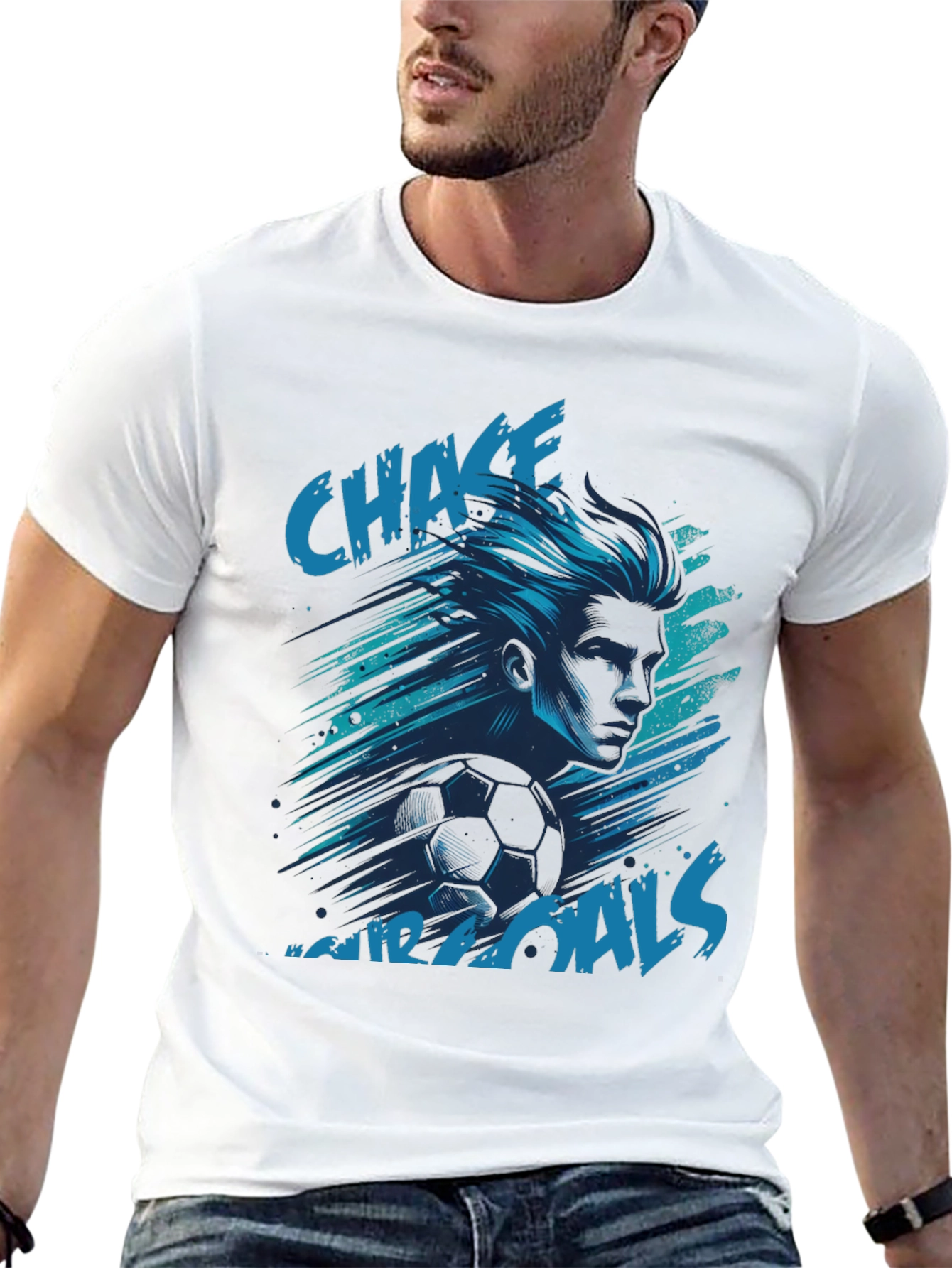 Chase Your Goals Soccer T-Shirt