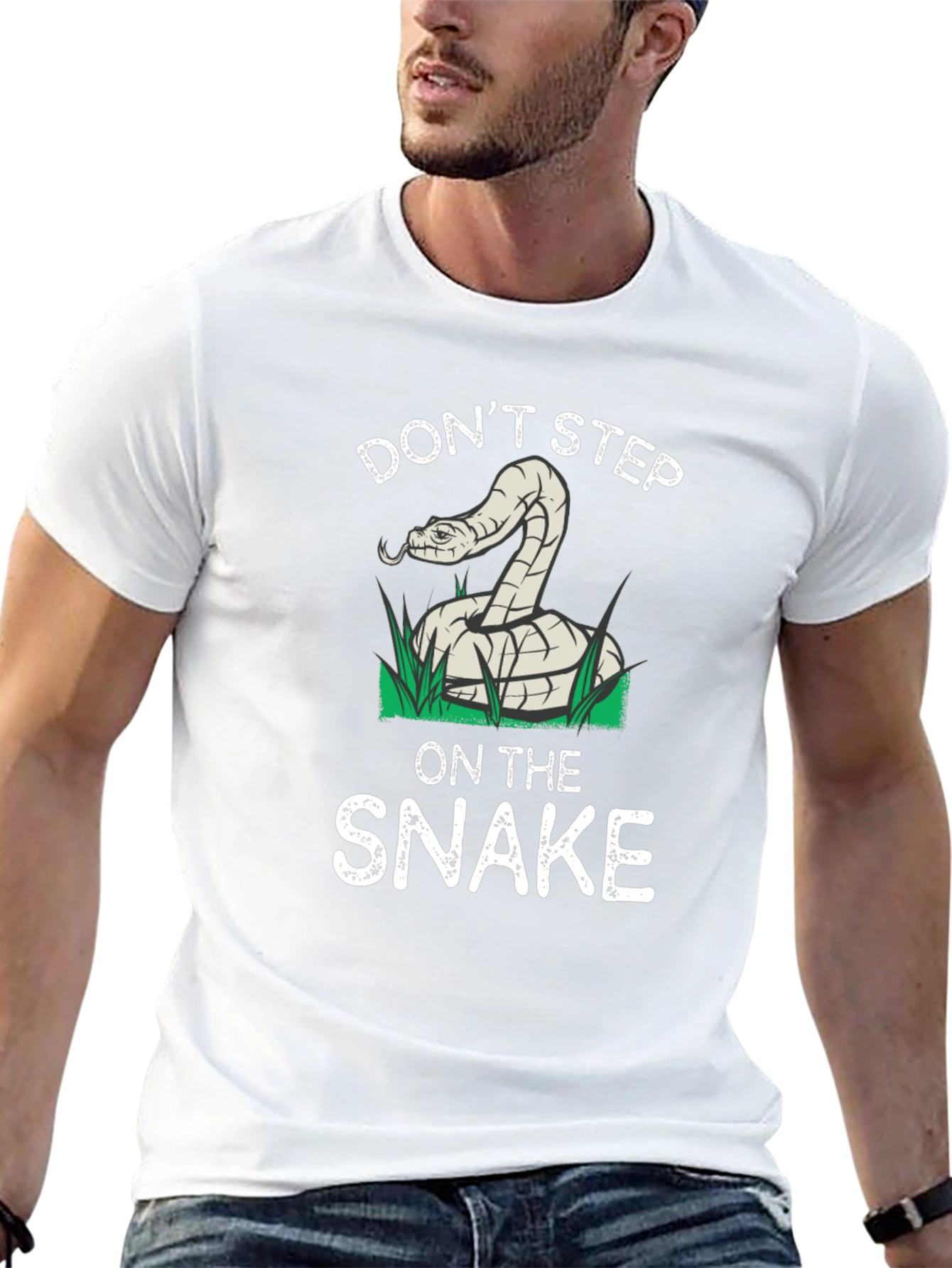 Dont Step on the Snake Graphic Tee