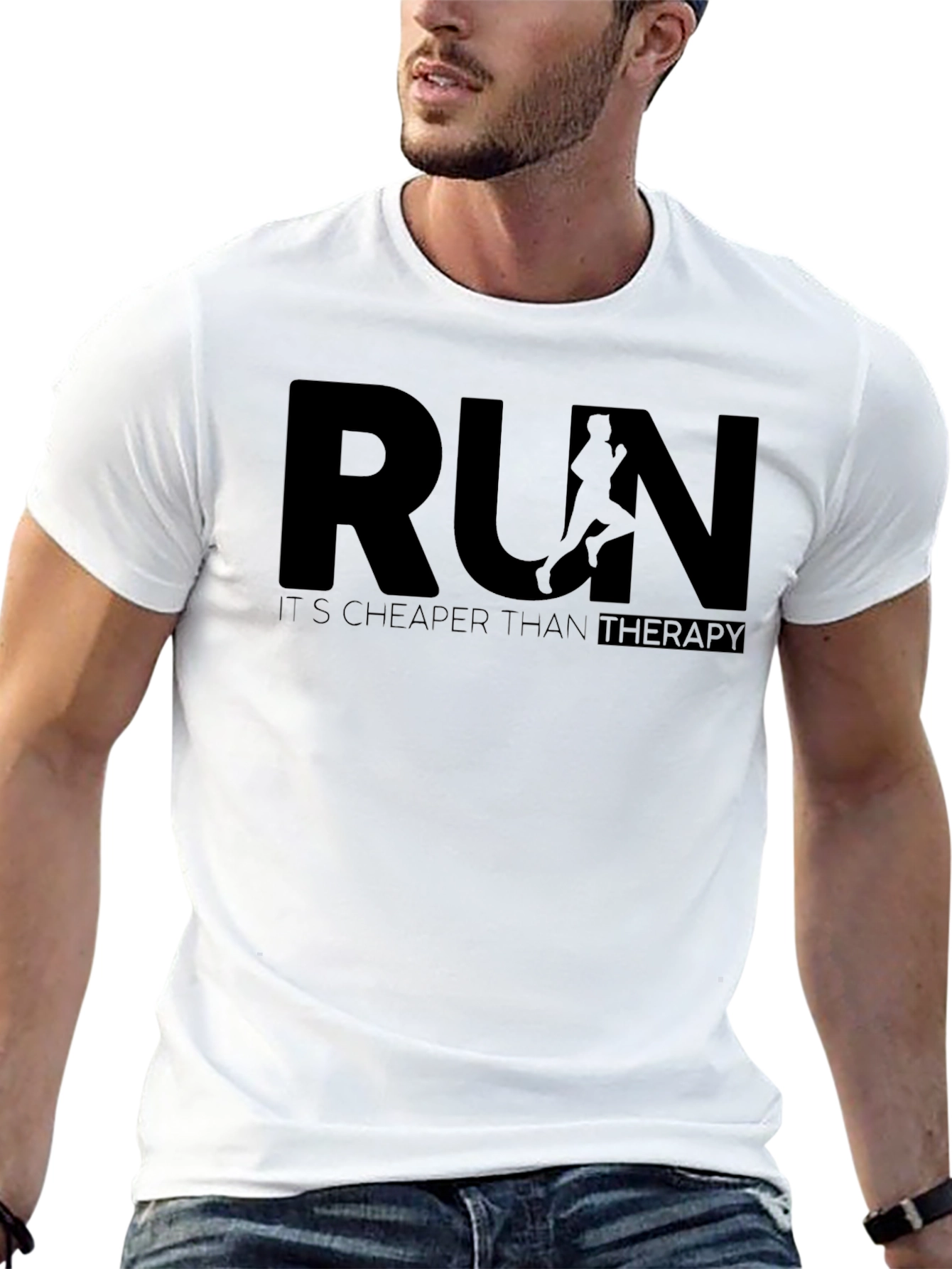 Run Cheaper Than Therapy Graphic Tee
