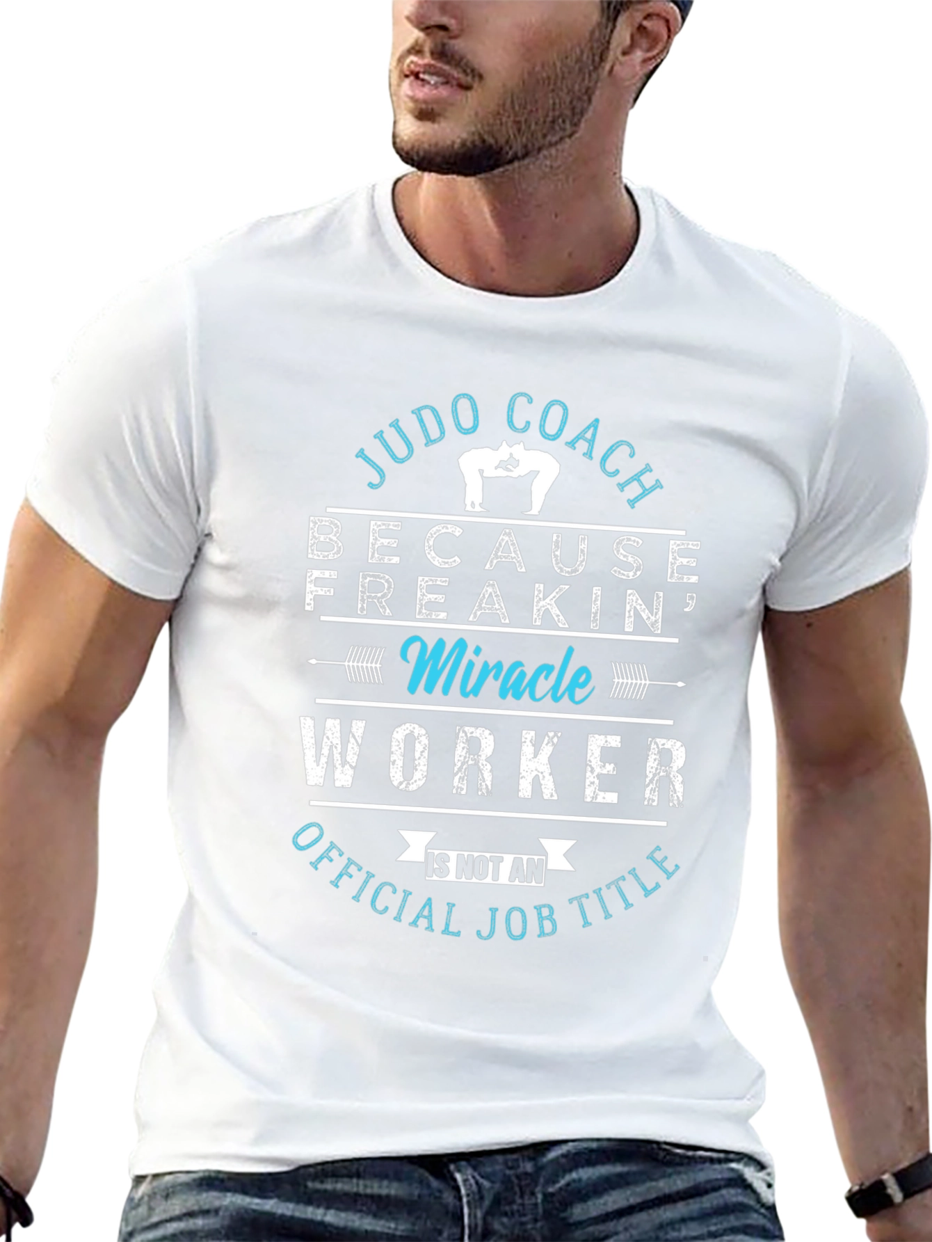 Judo Coach Miracle Worker T-Shirt