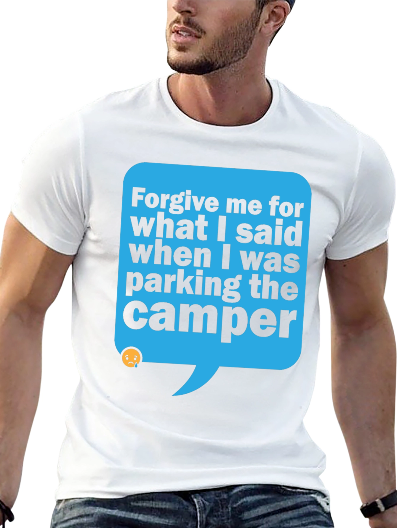 Funny Camper Parking Apology T-Shirt
