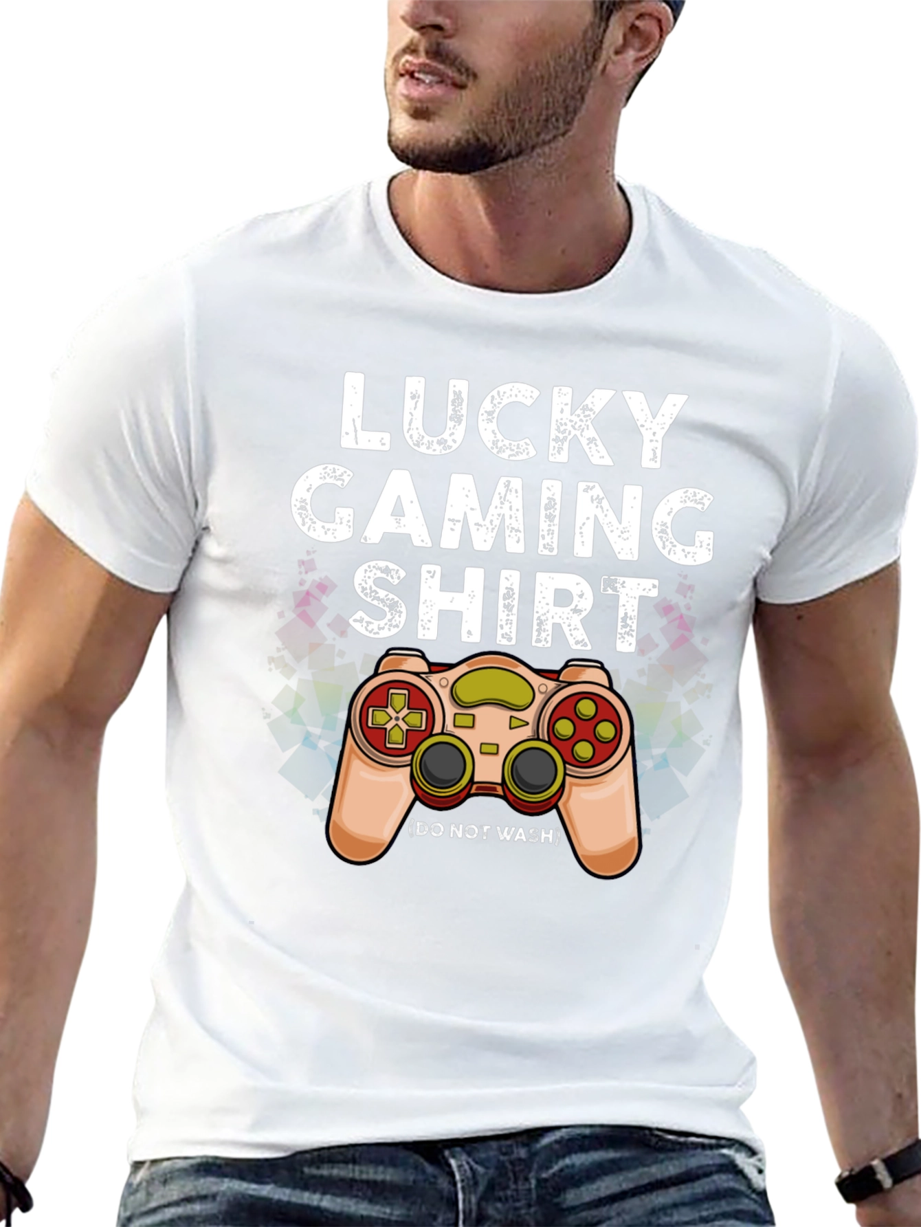 Lucky Gaming Shirt - Dont Wash Gamer Tee