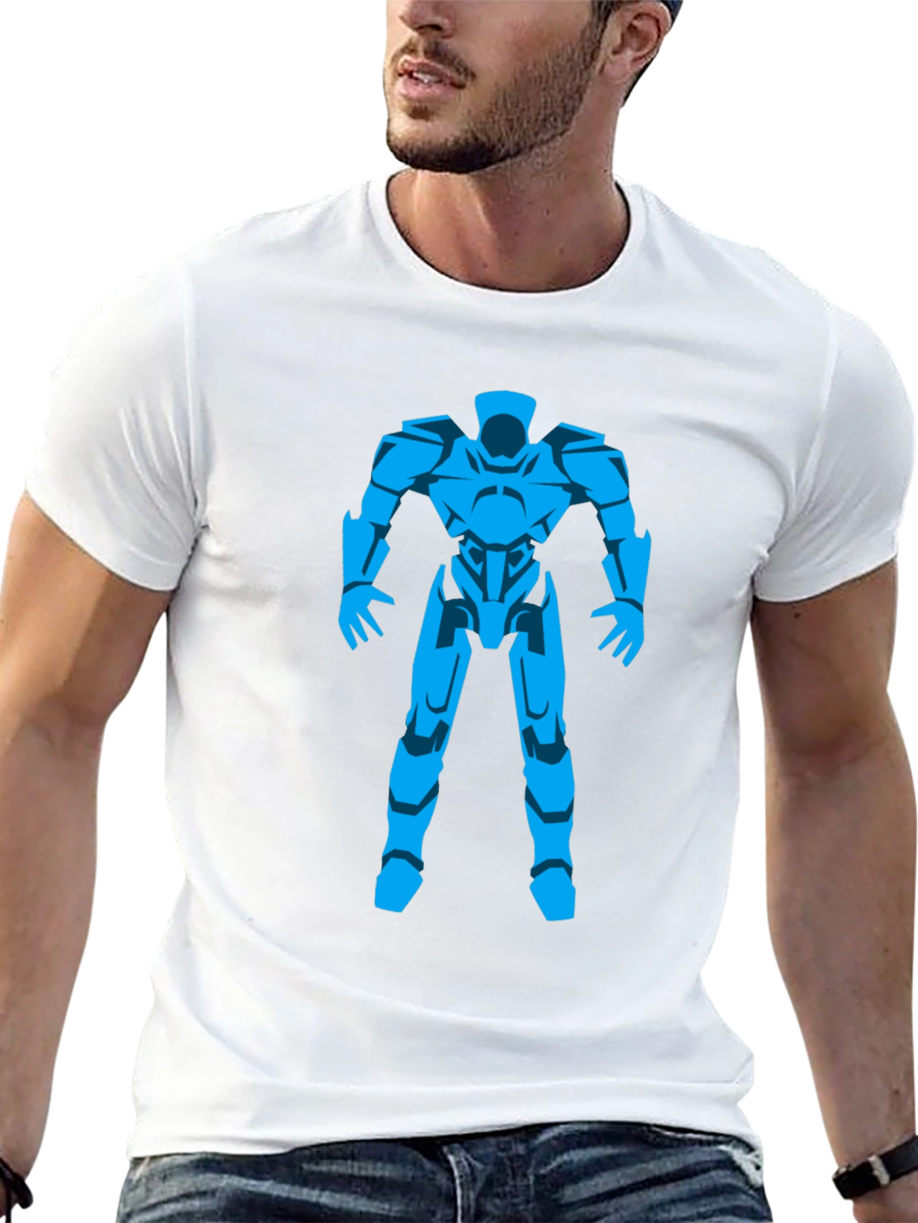 Robot T-Shirt - Cool Sci-Fi Style