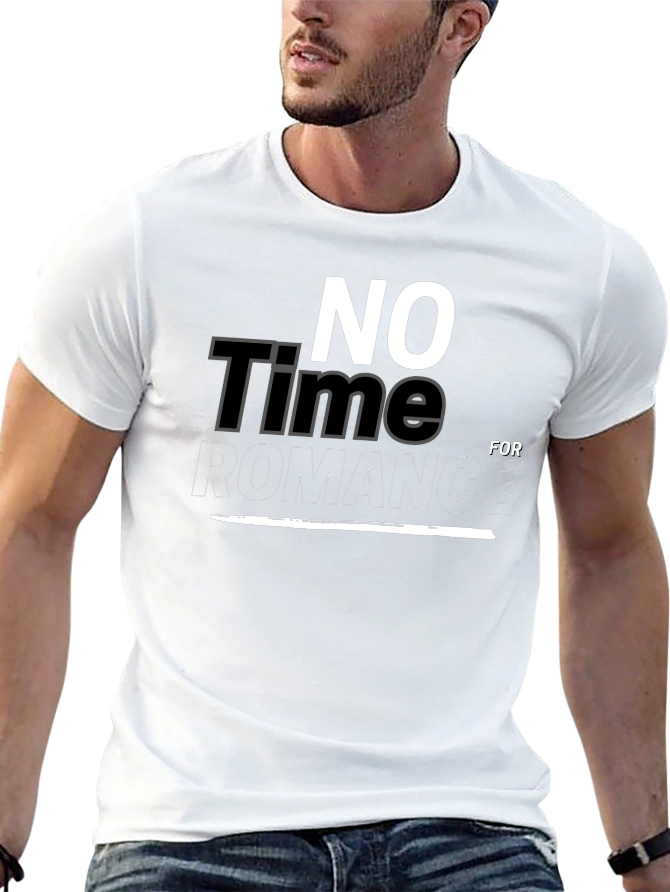 No Time For Romance Graphic T-Shirt