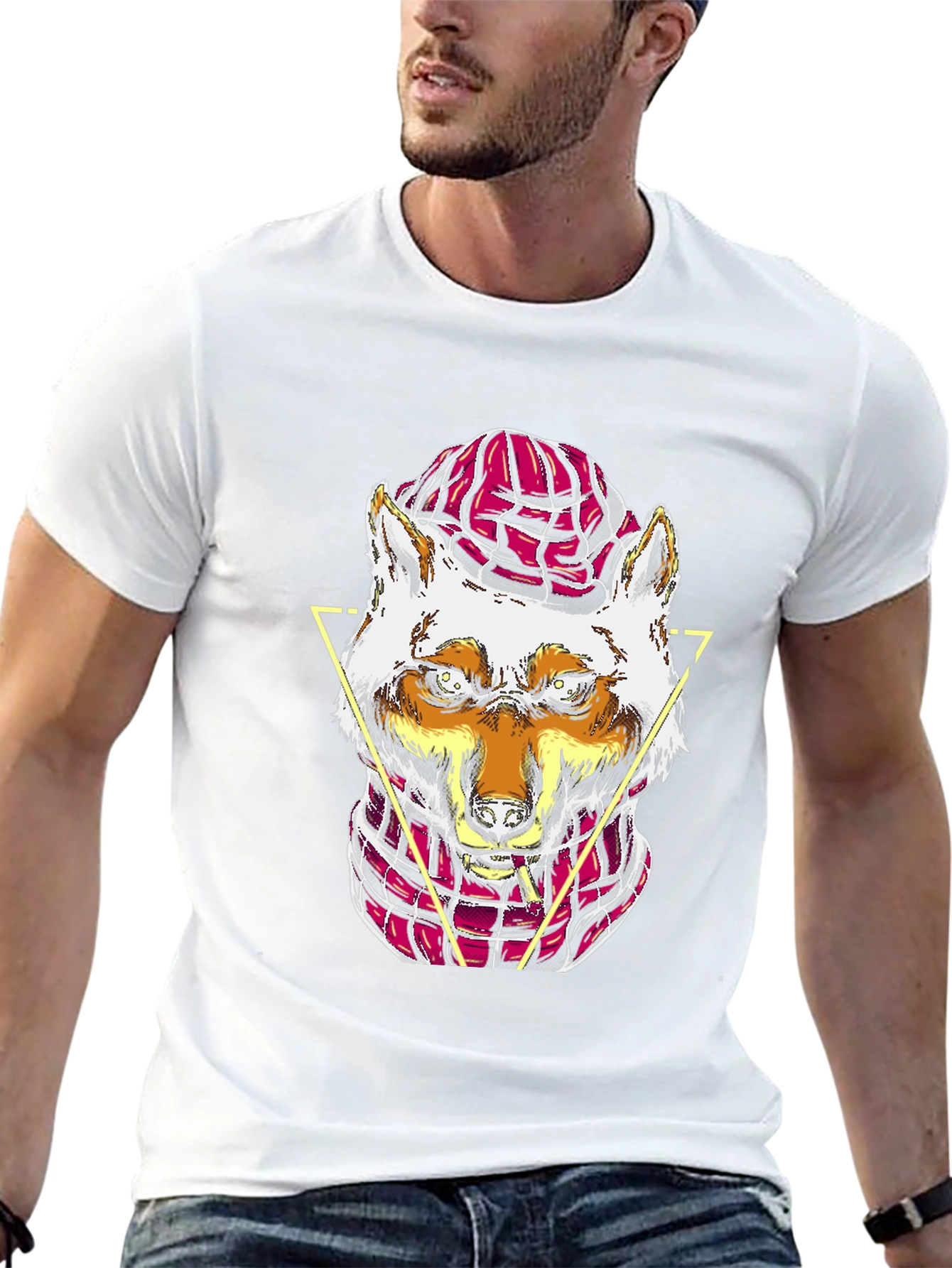 Wolf Graphic Tee - Cool & Edgy Design