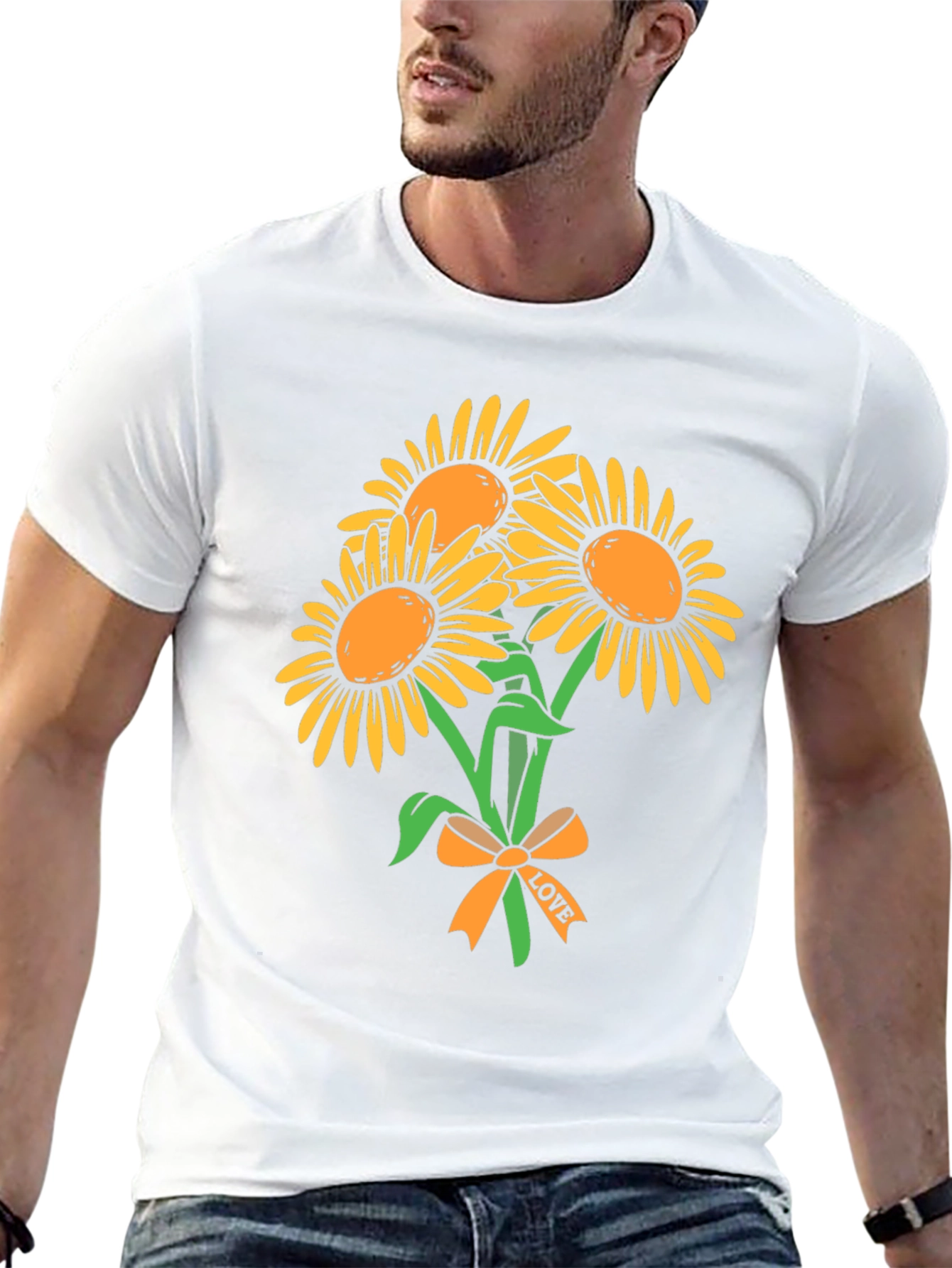 Sunflower Love Graphic Tee