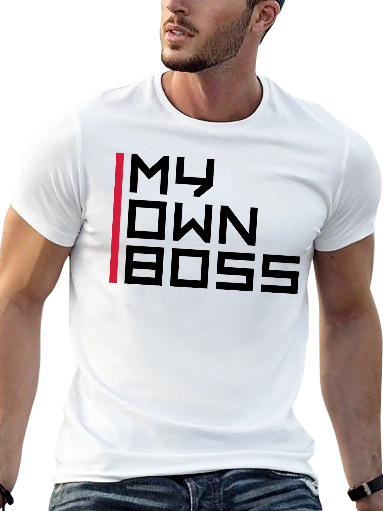 My Own Boss Graphic Tee - Black