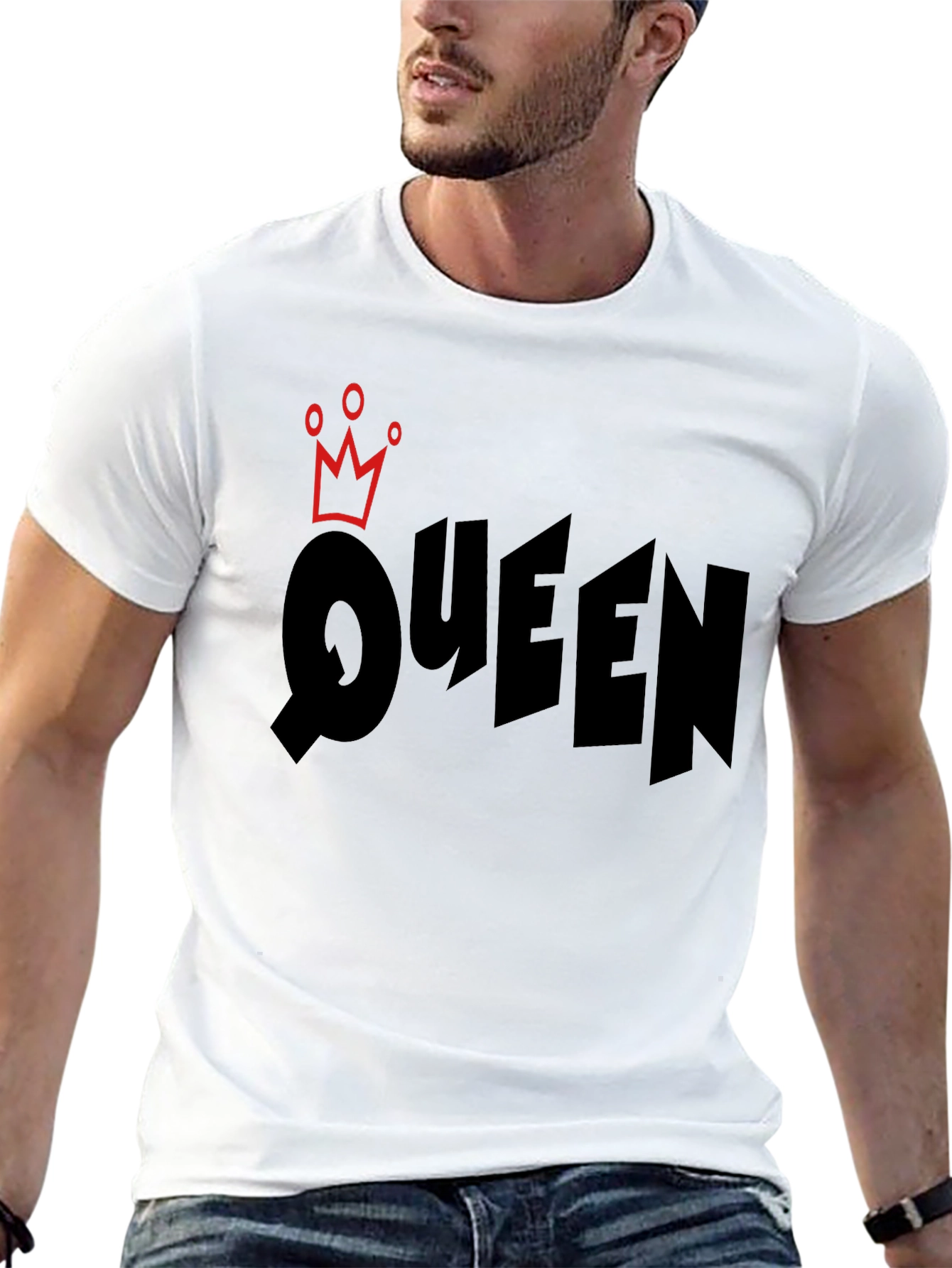 Queen Graphic Black T-Shirt