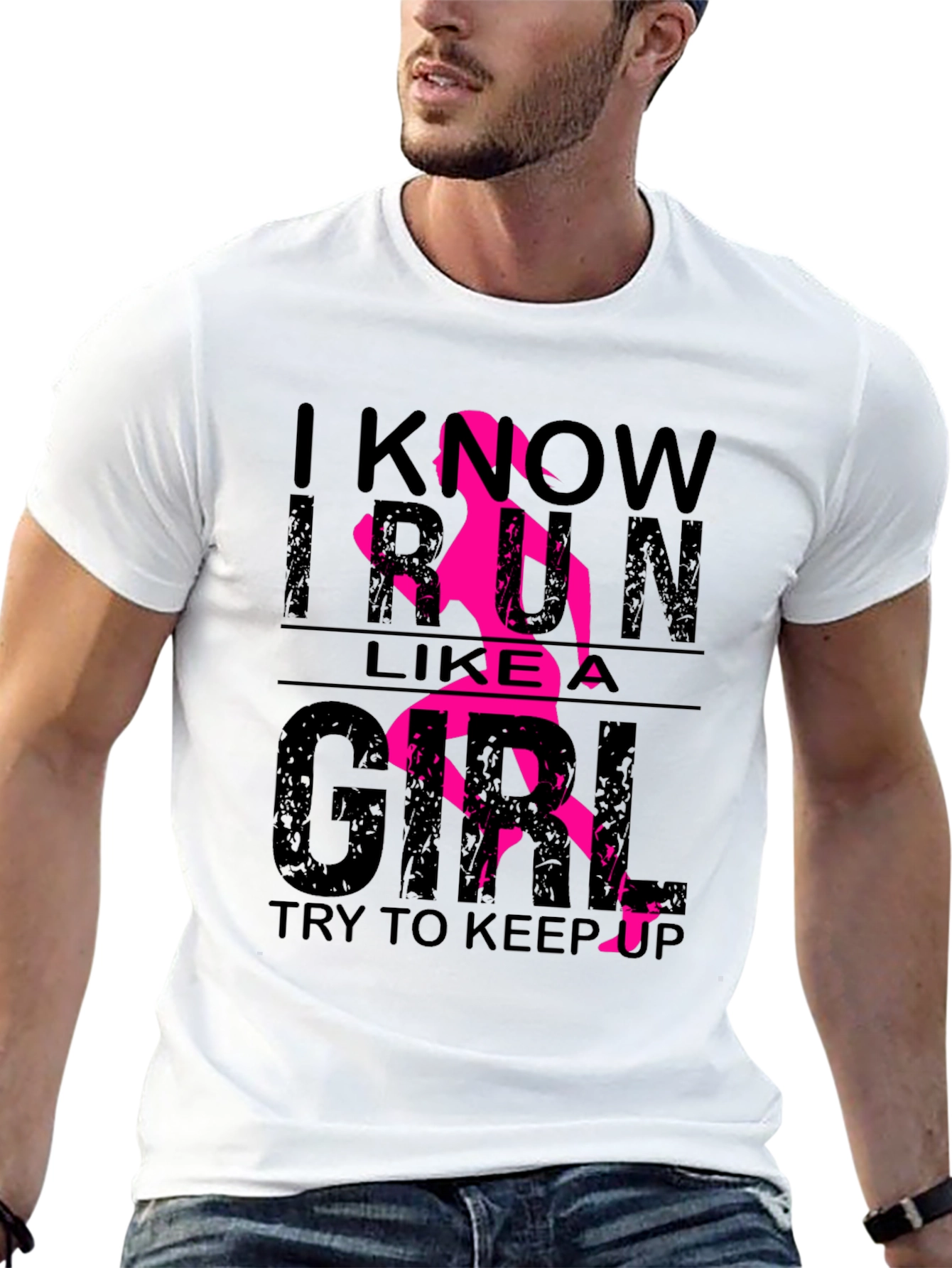 I Know I Run Like a Girl T-Shirt