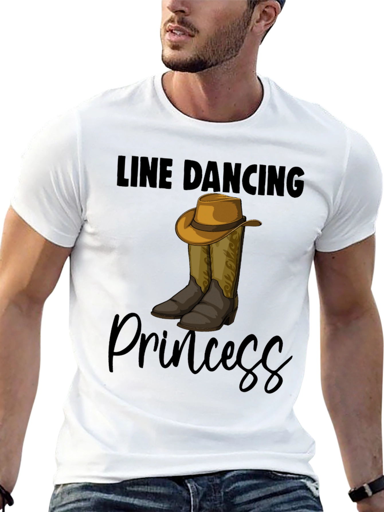 Line Dancing Princess Graphic Tee