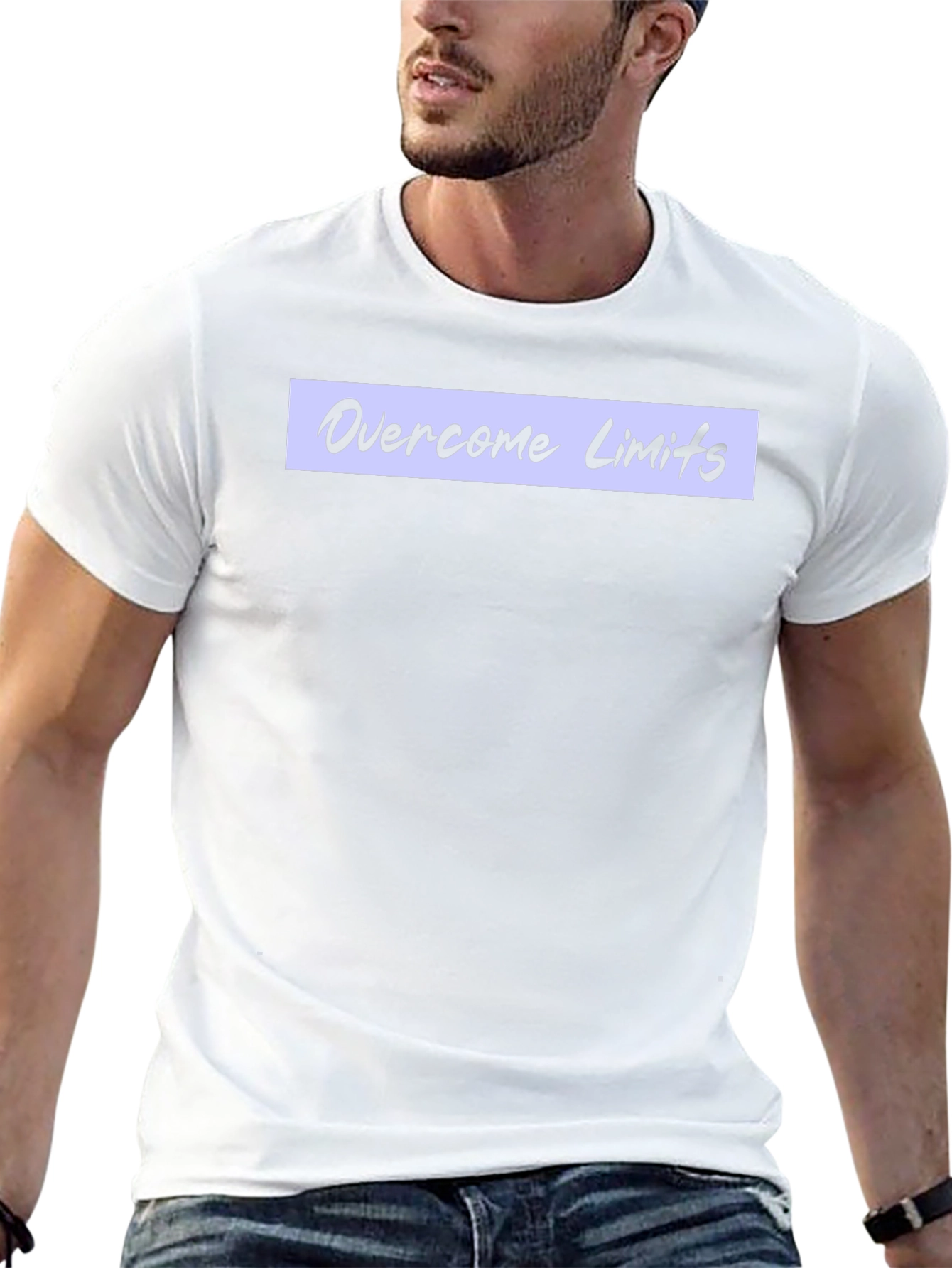 Overcome Limits Graphic Tee - Motivational T-Shirt