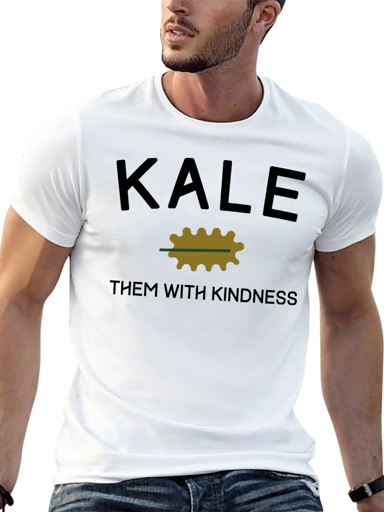 Kale Them With Kindness Graphic T-Shirt