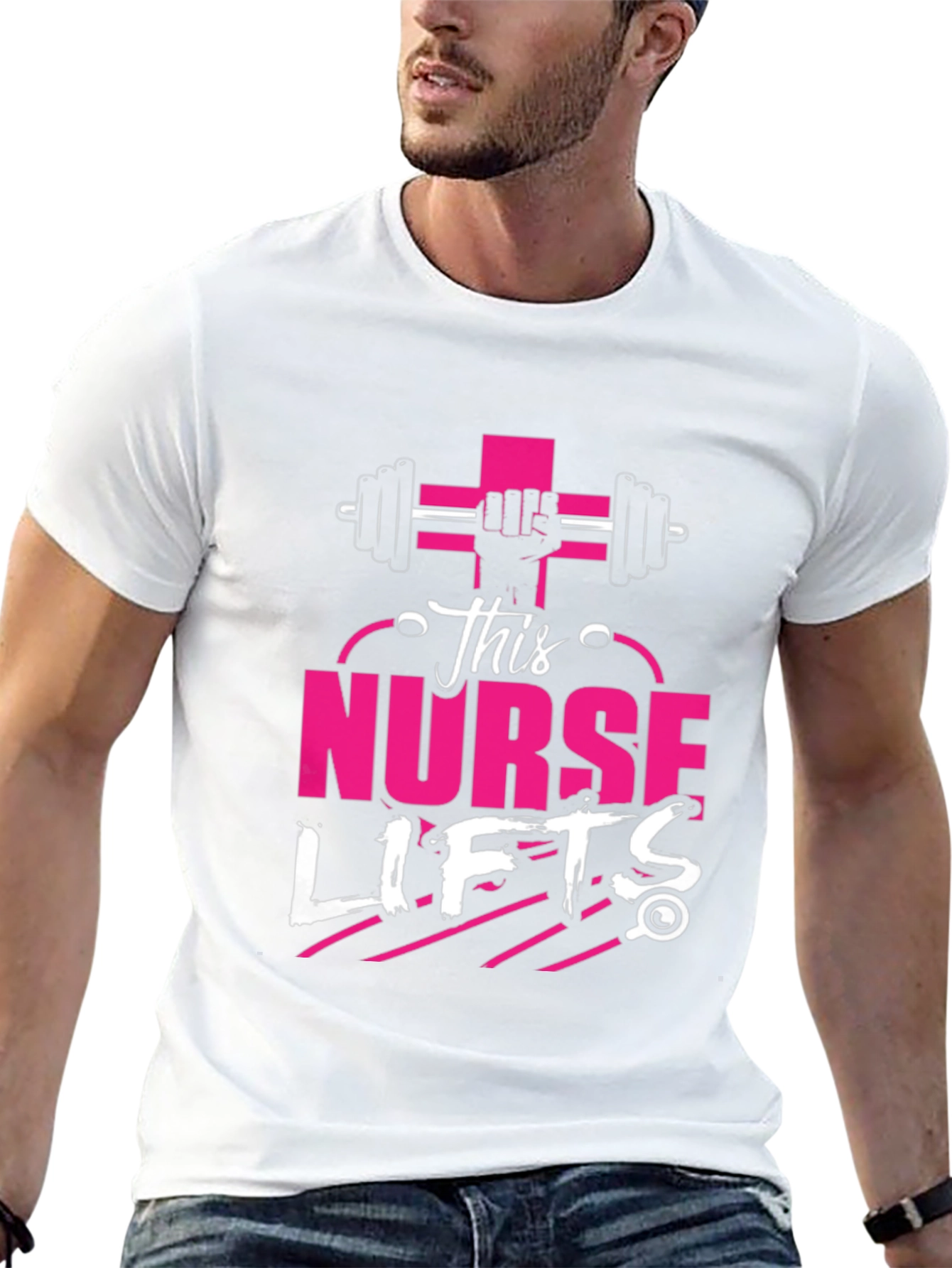 This Nurse Lifts T-Shirt: Fitness Apparel