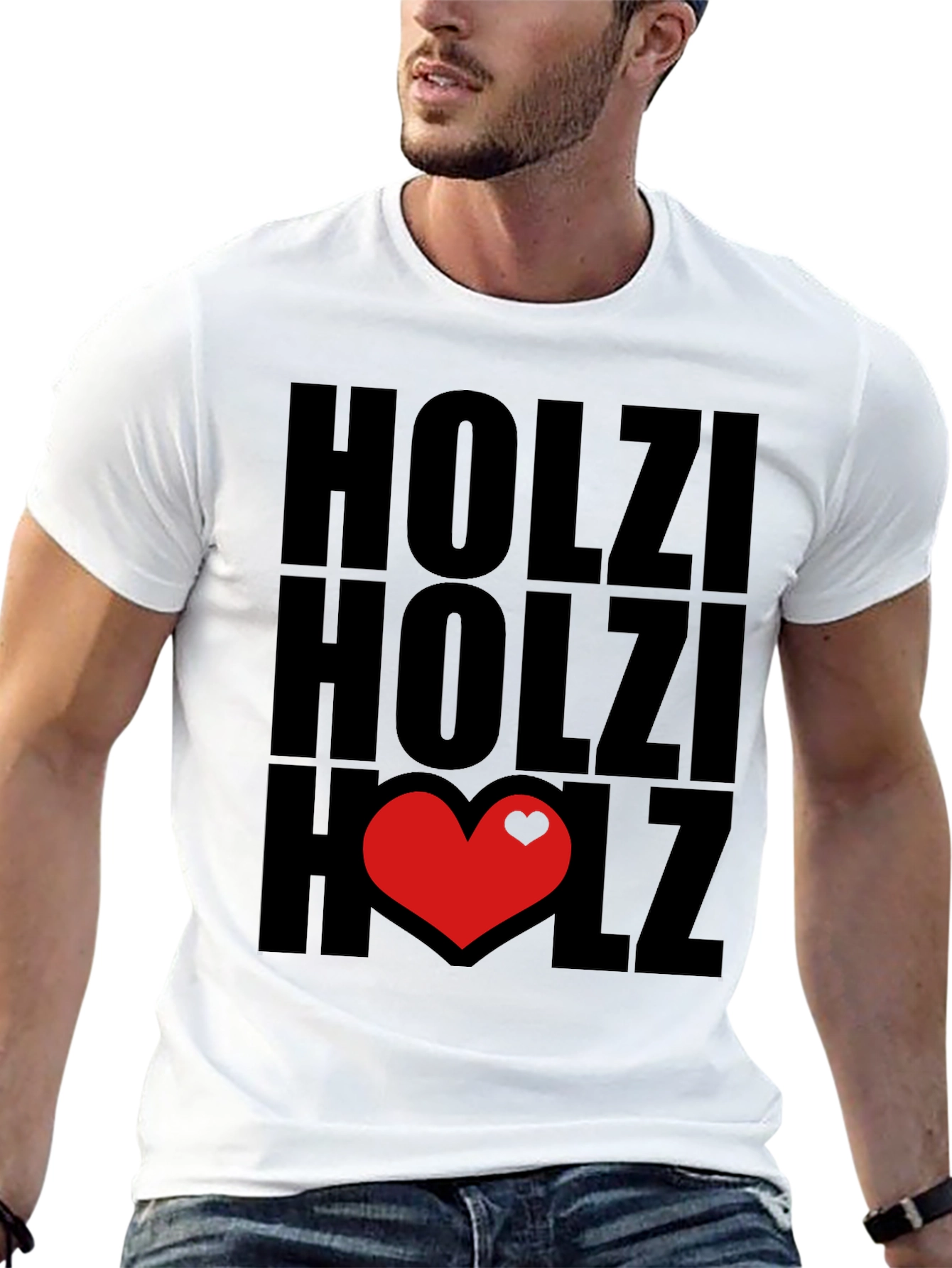 Holzi Heart T-Shirt - Love Lumberjack Style