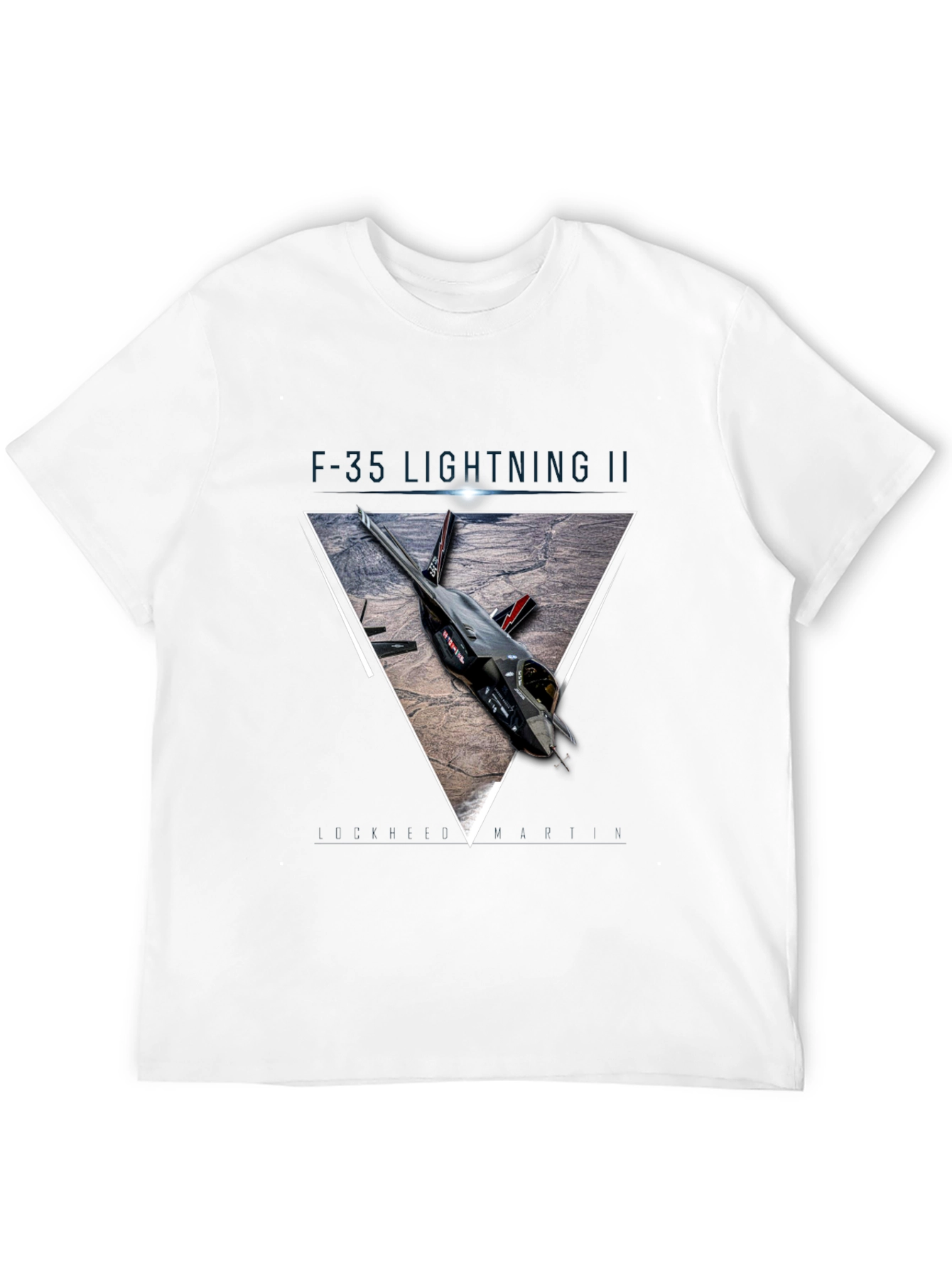 F-35 Lightning II Graphic Print T-Shirt