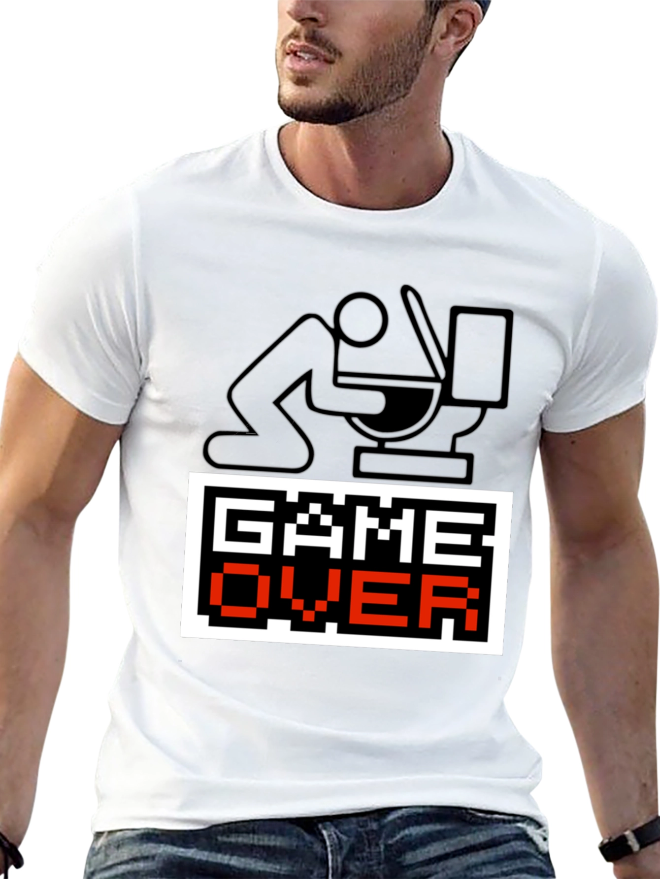 Game Over Tee - Funny Hangover T-Shirt