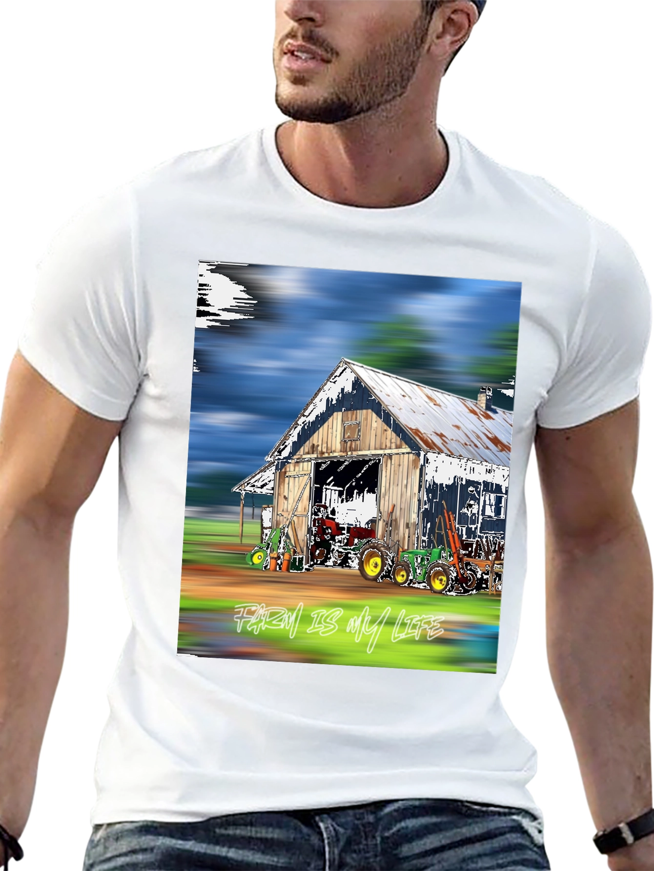 Farm Is My Life Graphic T-Shirt