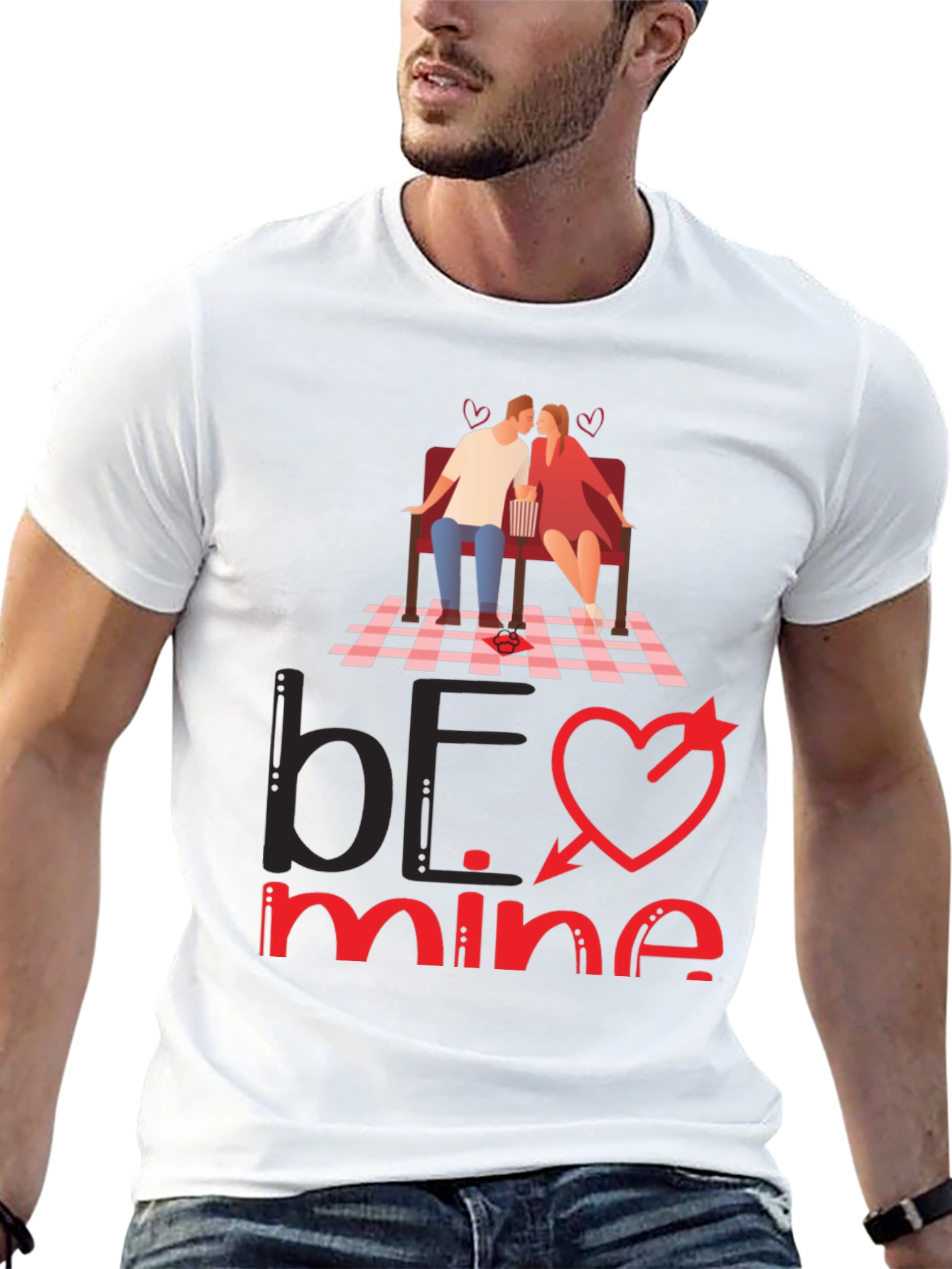 Be Mine Graphic T-Shirt - Romantic Valentines Day
