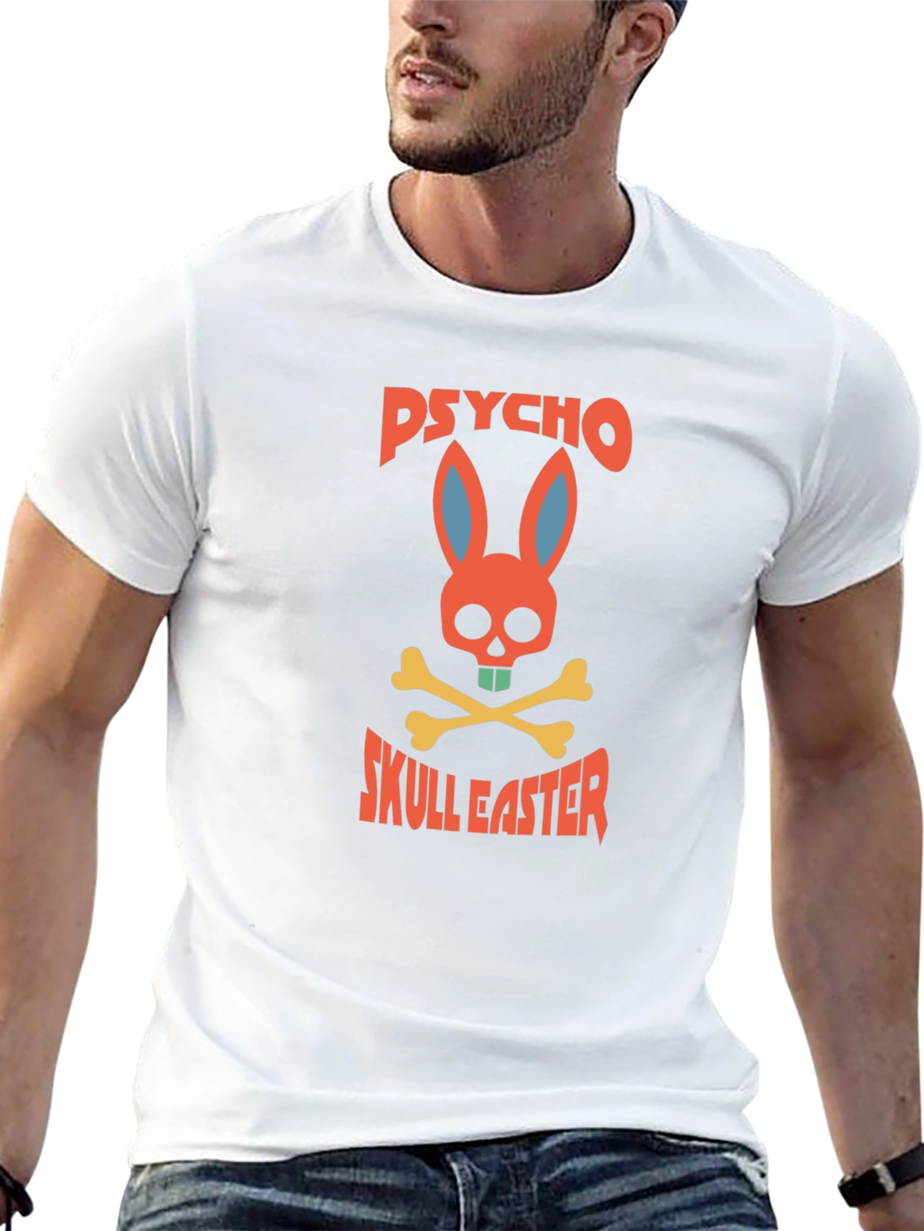Psycho Skull Easter T-Shirt