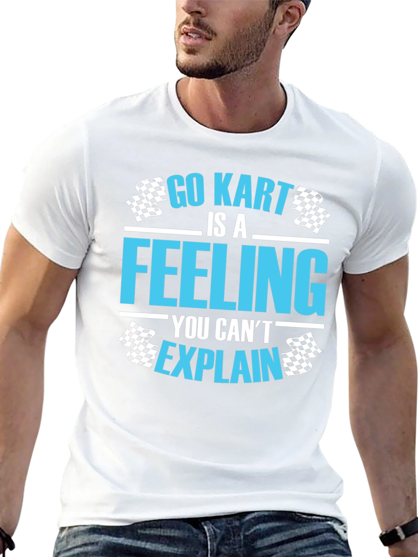 Go Kart Feeling Graphic Tee - Racer T-Shirt
