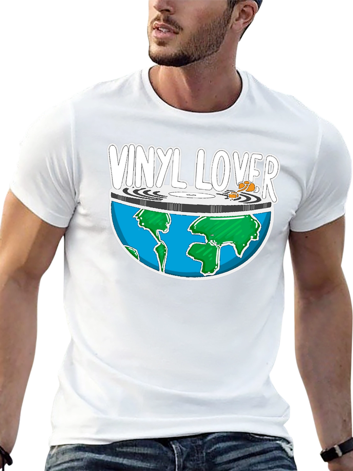 Vinyl Lover Graphic T-Shirt