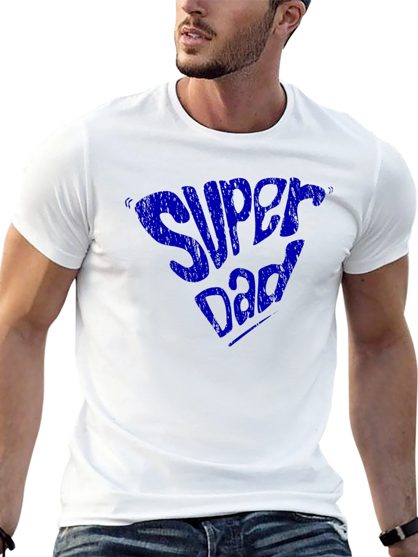 Super Dad Graphic Tee - Perfect Fathers Day Gift