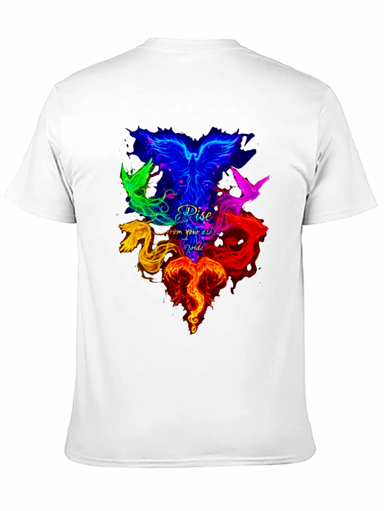 Rise From Ashes Phoenix Pride T-Shirt