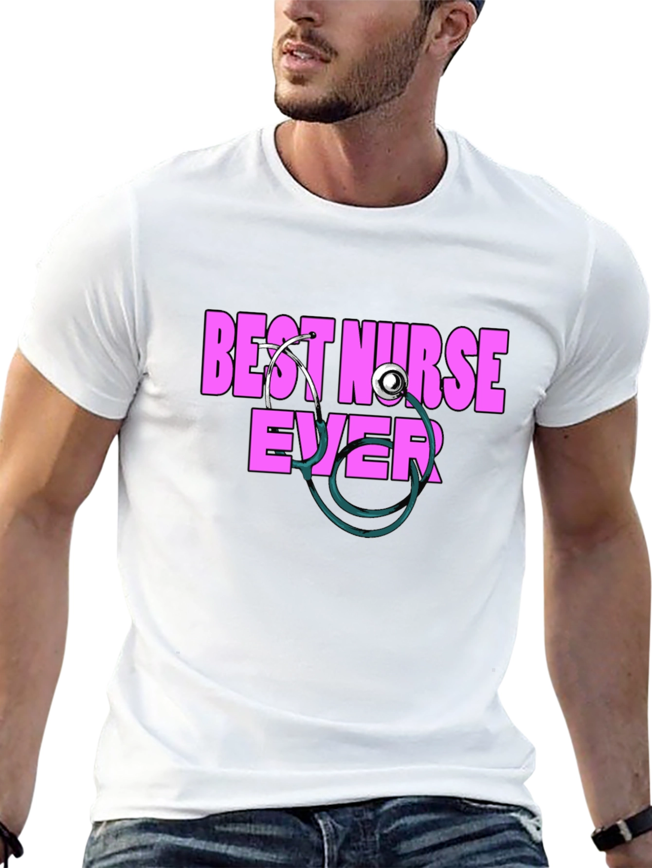Best Nurse Ever T-Shirt - Stylish Medical Apparel