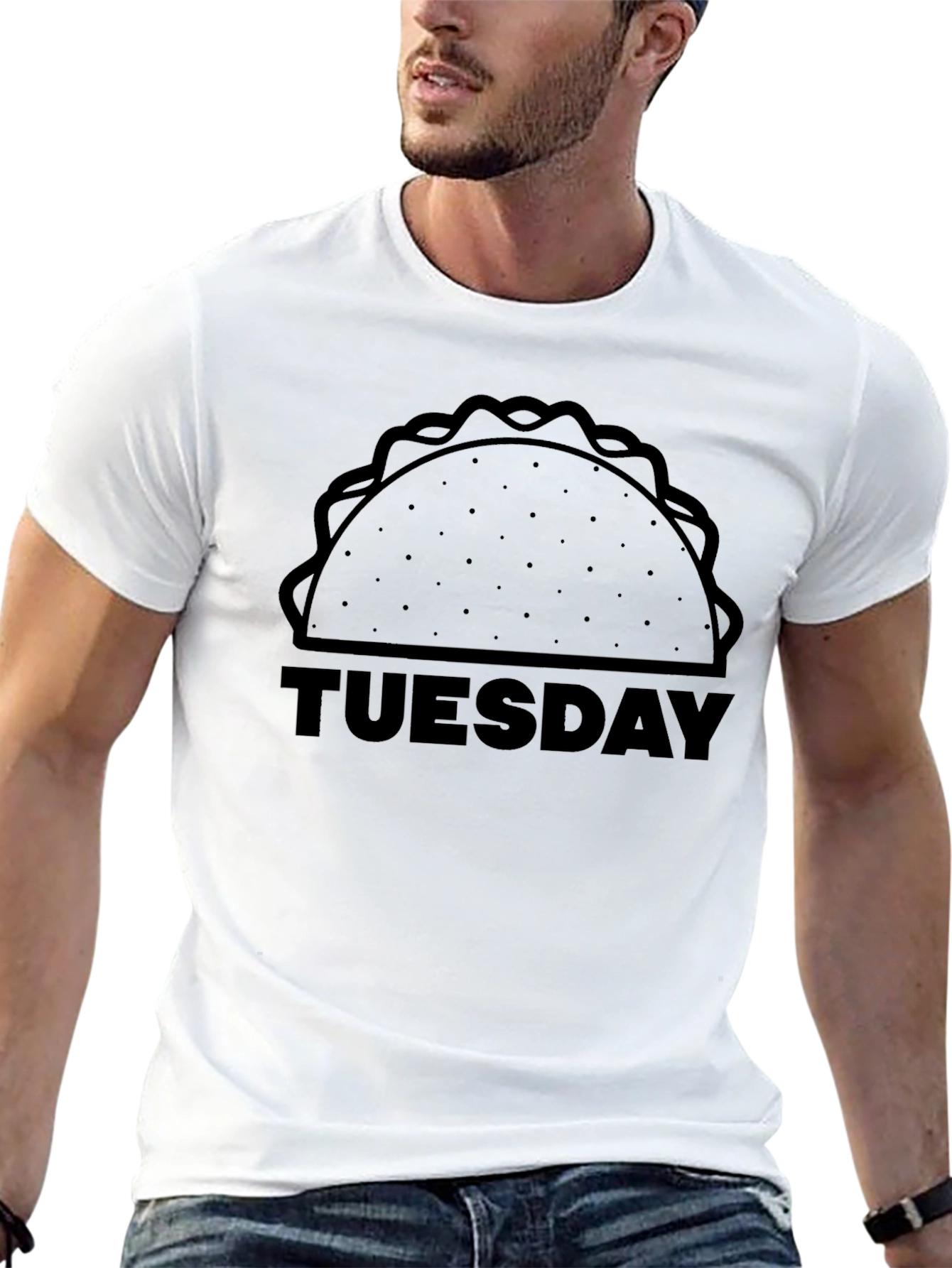 Taco Tuesday Graphic Tee - Mens Black T-Shirt