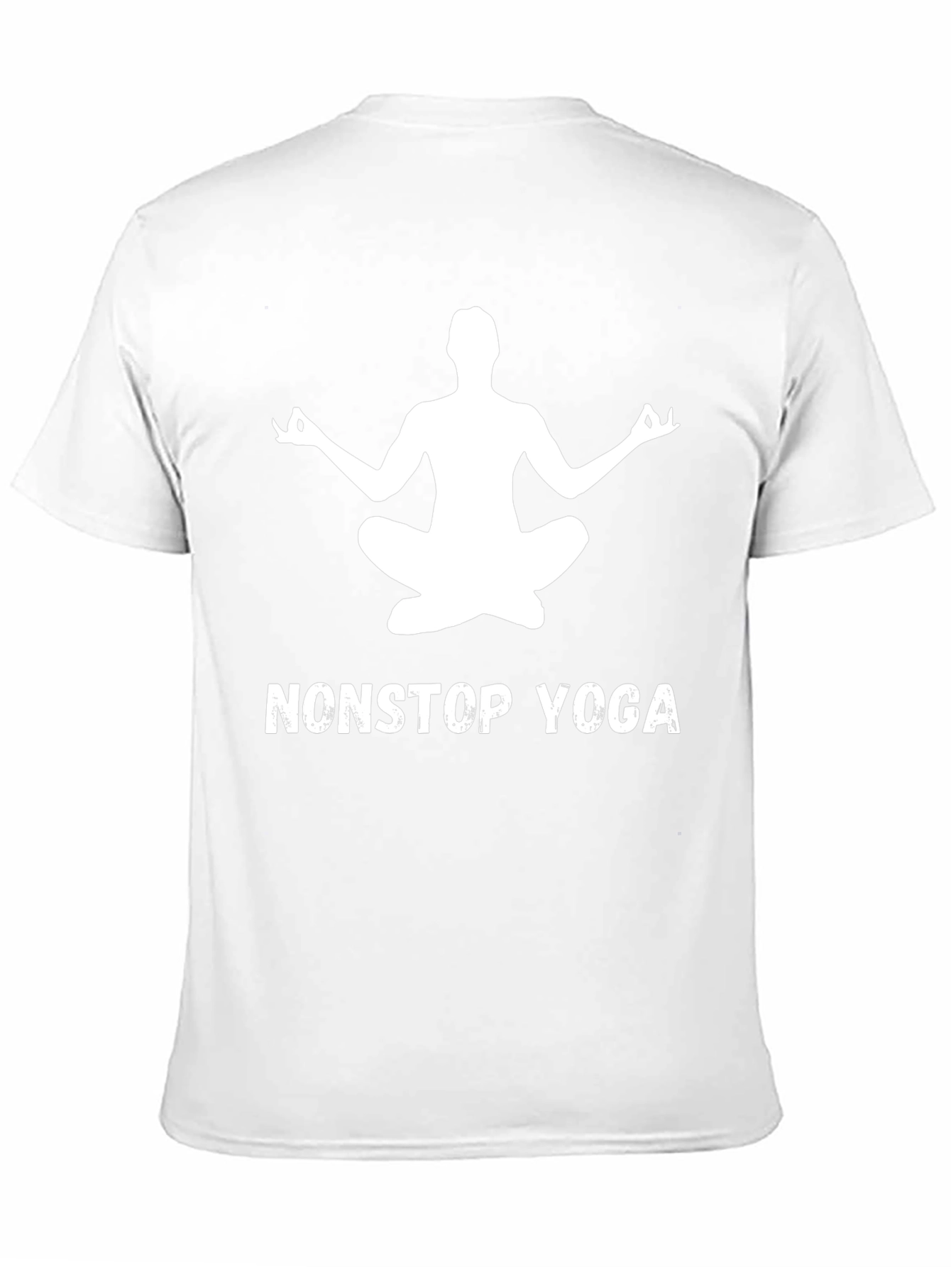 Nonstop Yoga Tee - Black Yoga Meditation T-Shirt