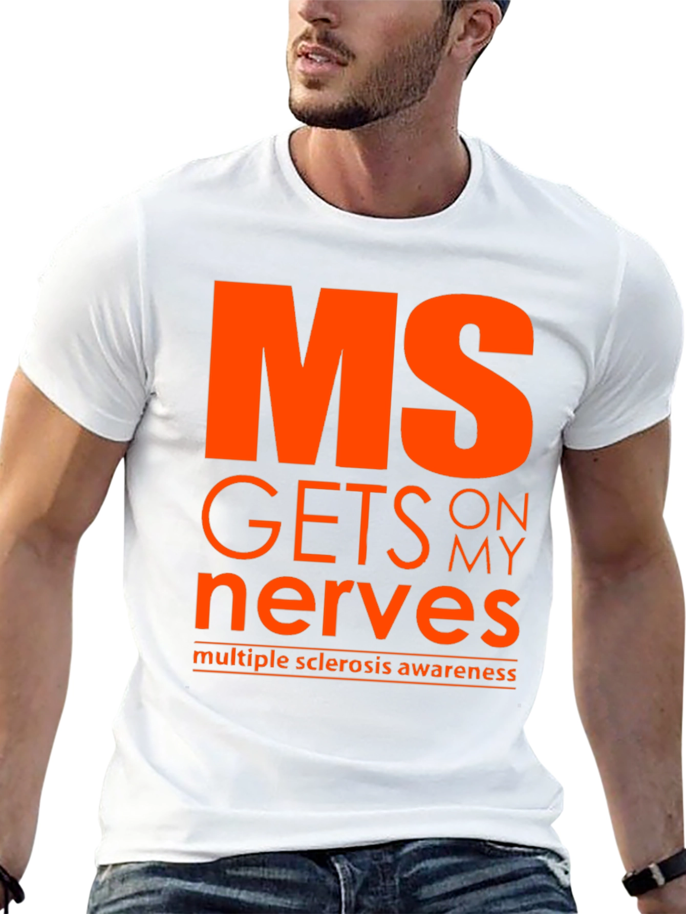 MS Awareness T-Shirt - Gets on My Nerves