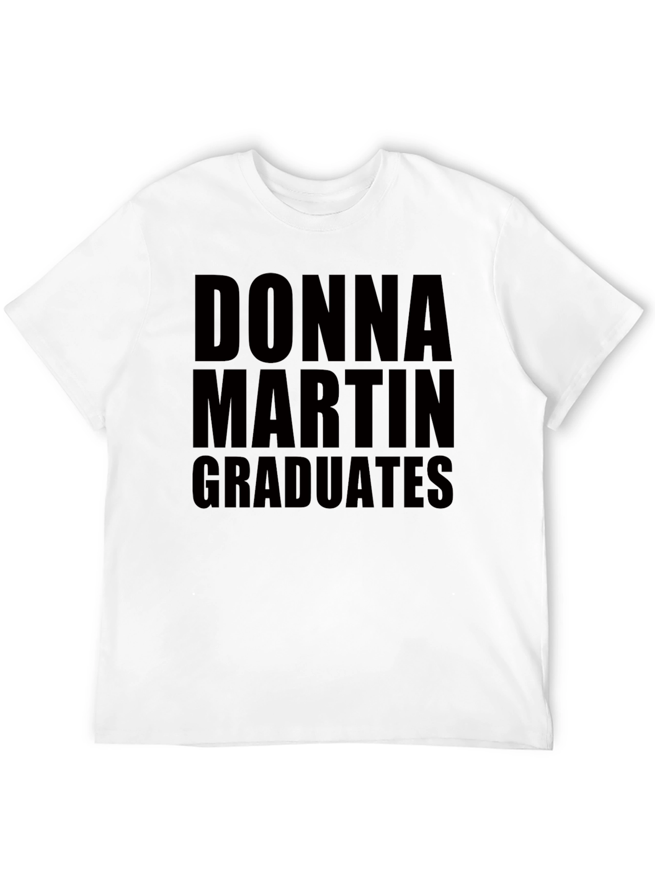 Donna Martin Graduates Black T-Shirt