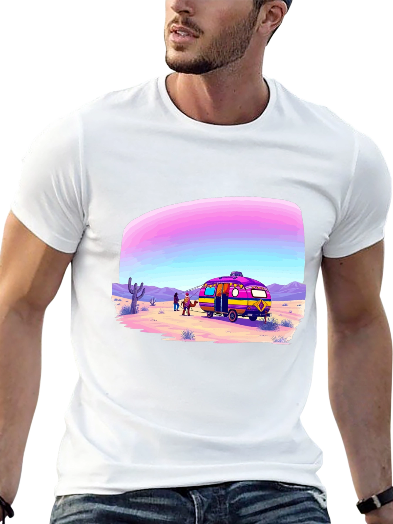 Retro Desert RV T-Shirt