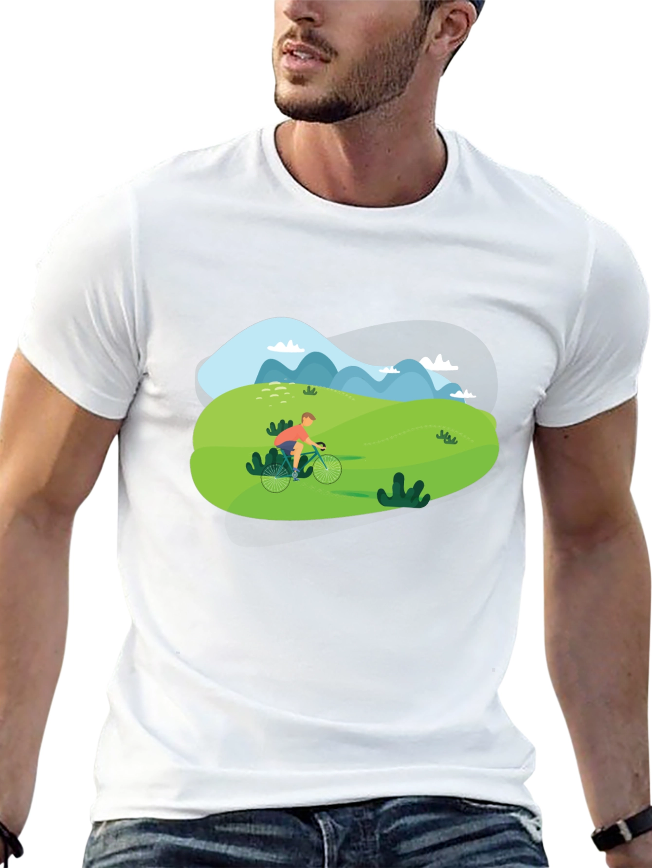 Nature Cycling T-Shirt - Adventure Ready!