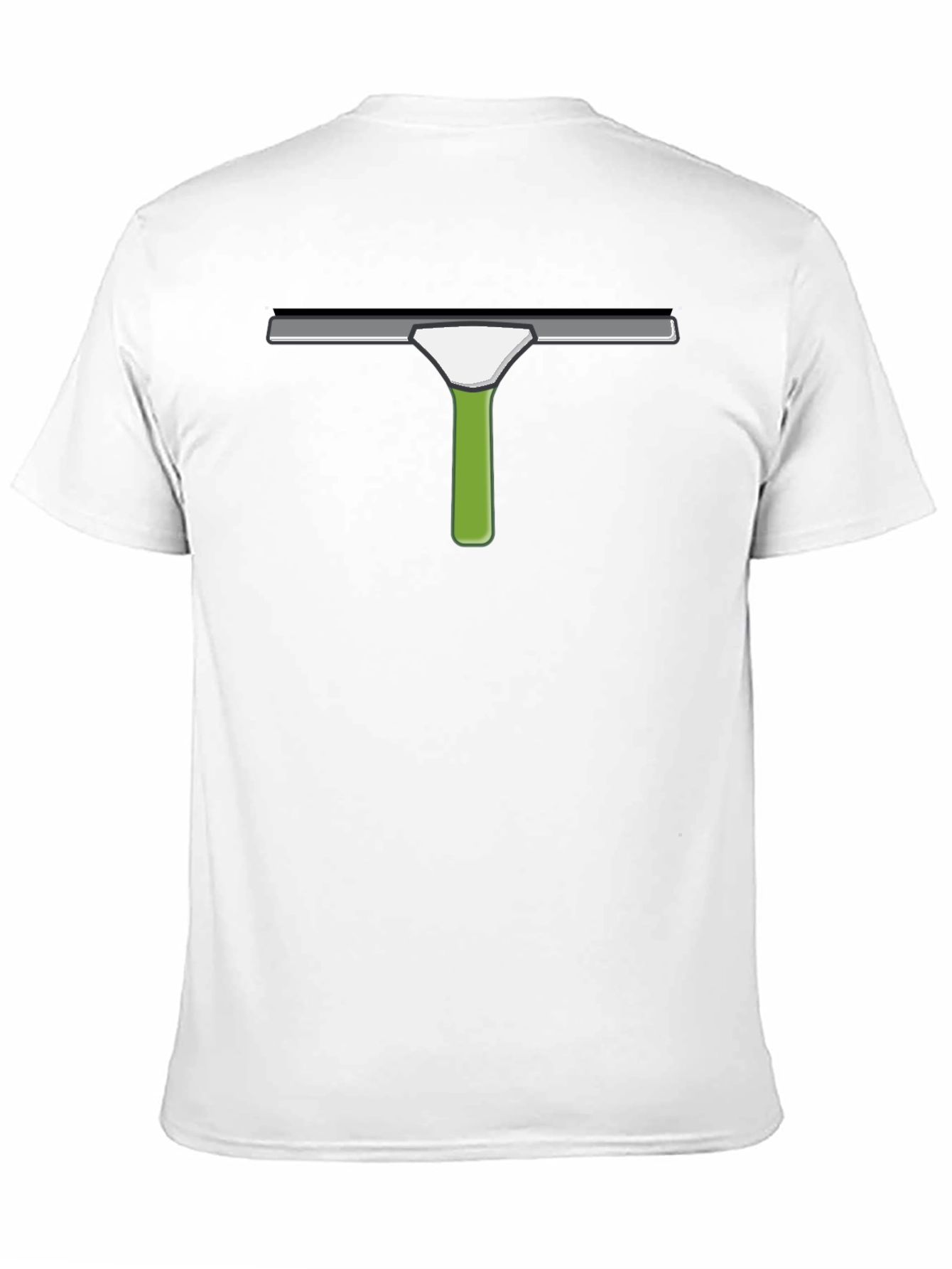 Wiper Graphic Tee - Funny Cleaning Crew T-Shirt