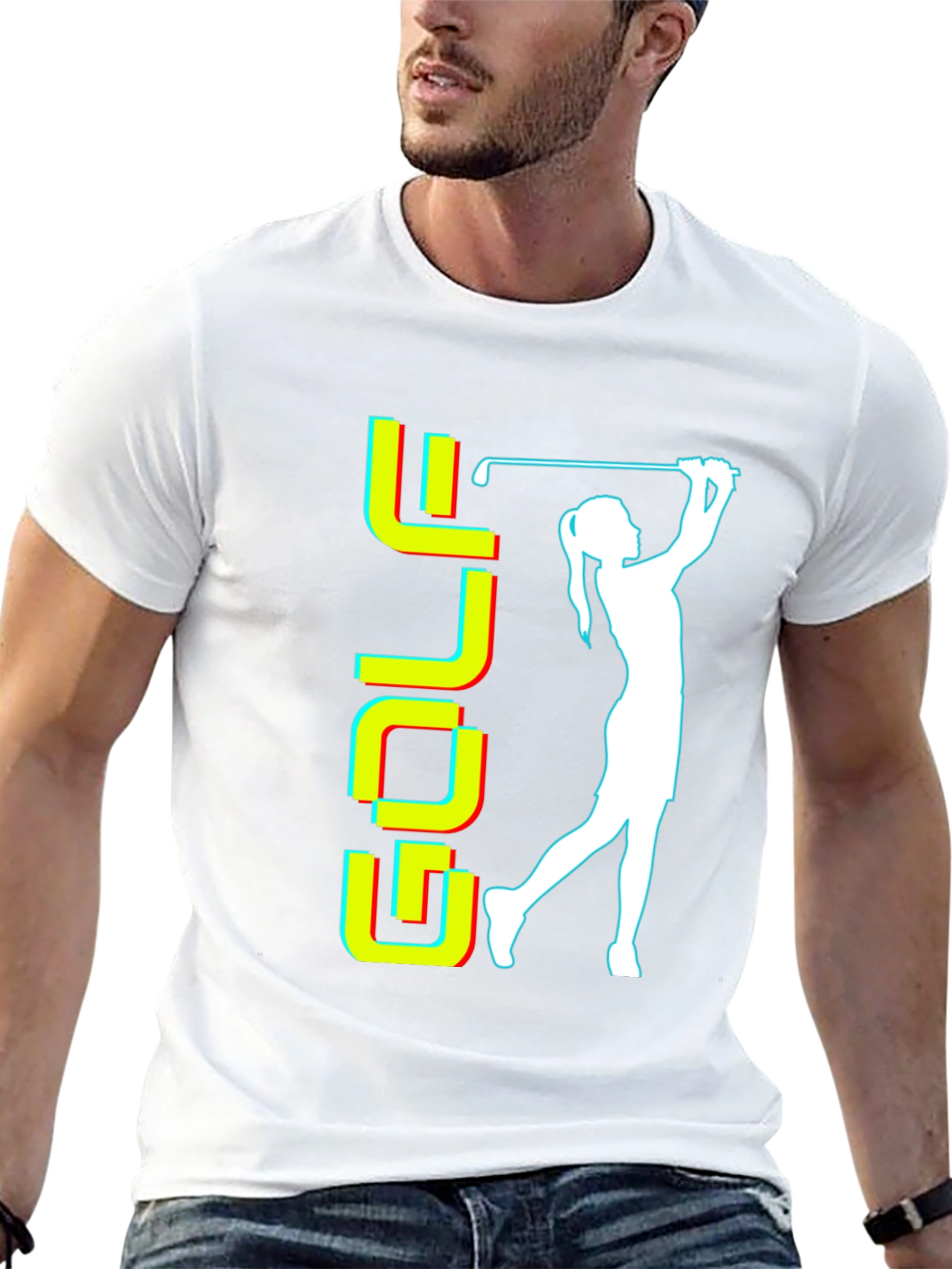 Golf Tee - Sporty Graphic Tee