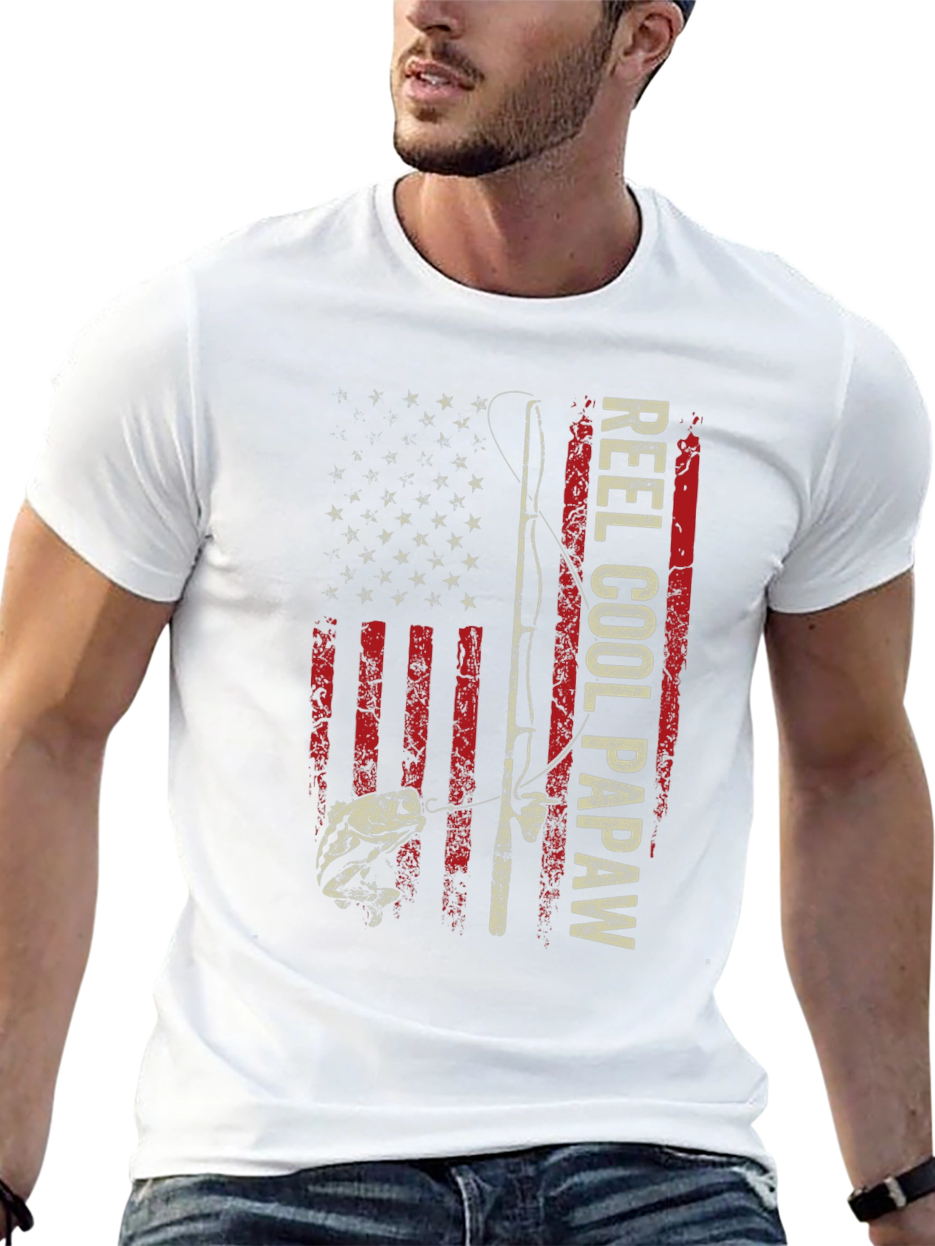 Reel Cool Papaw Fishing T-Shirt