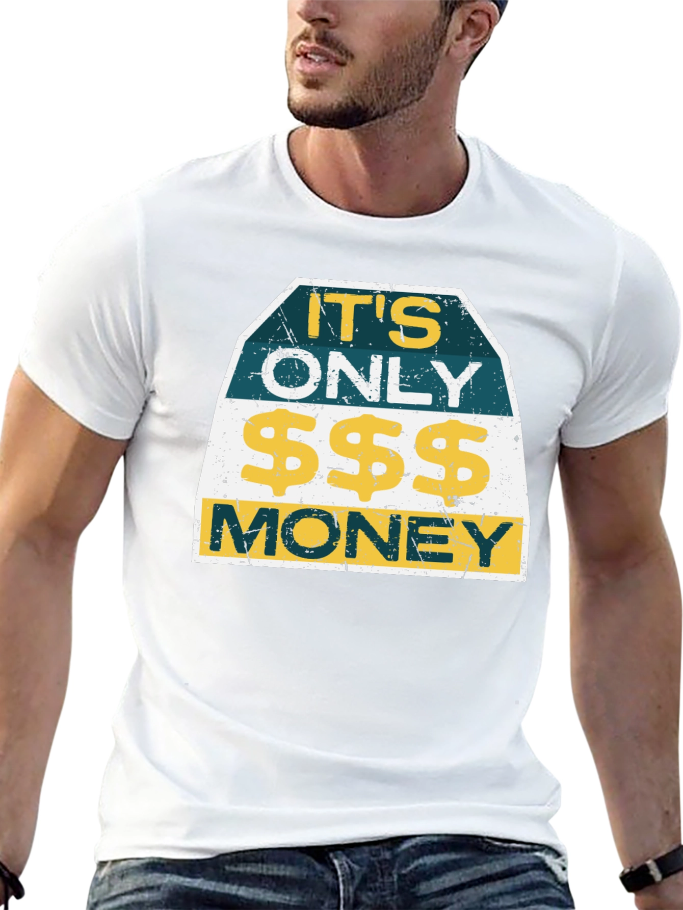 Its Only Money Graphic Tee - Black T-Shirt